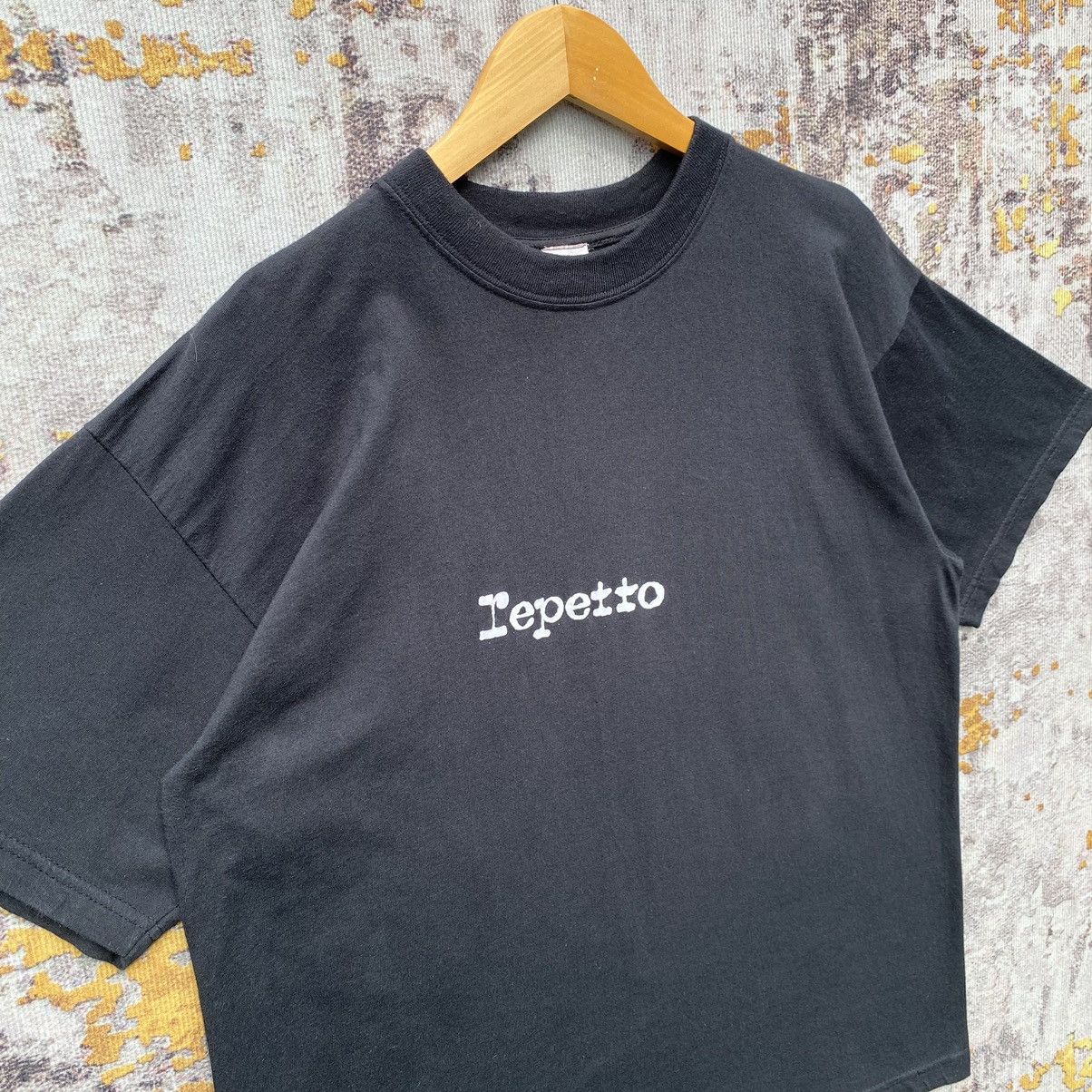 Repetto × Vintage Vintage Repetto Paris Shirt Spellout Repetto Luxury Brand Size US L / EU 52-54 / 3 - 4 Thumbnail