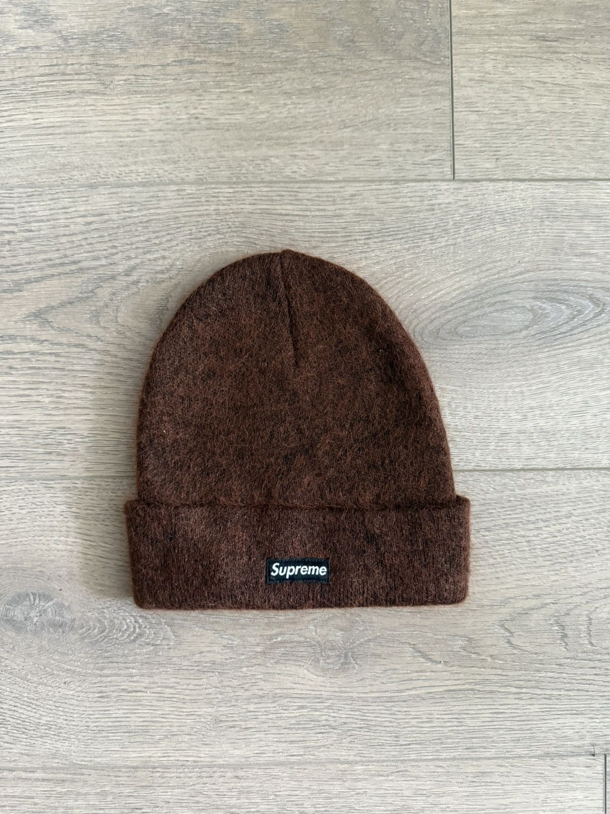 Supreme Supreme Brown Mohair Beanie Size ONE SIZE - 1 Thumbnail