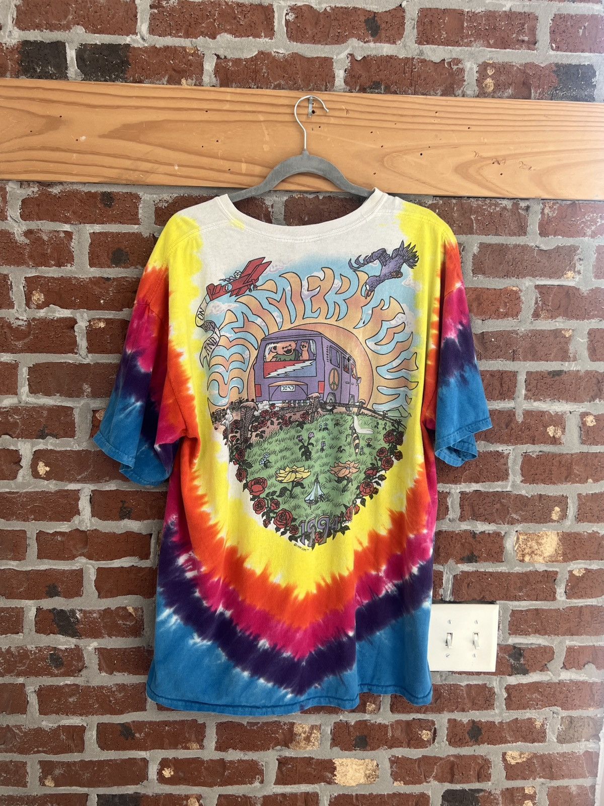 Liquid Blue Vintage 1994 Greatful dead tee Size US XL / EU 56 / 4 - 2 Thumbnail