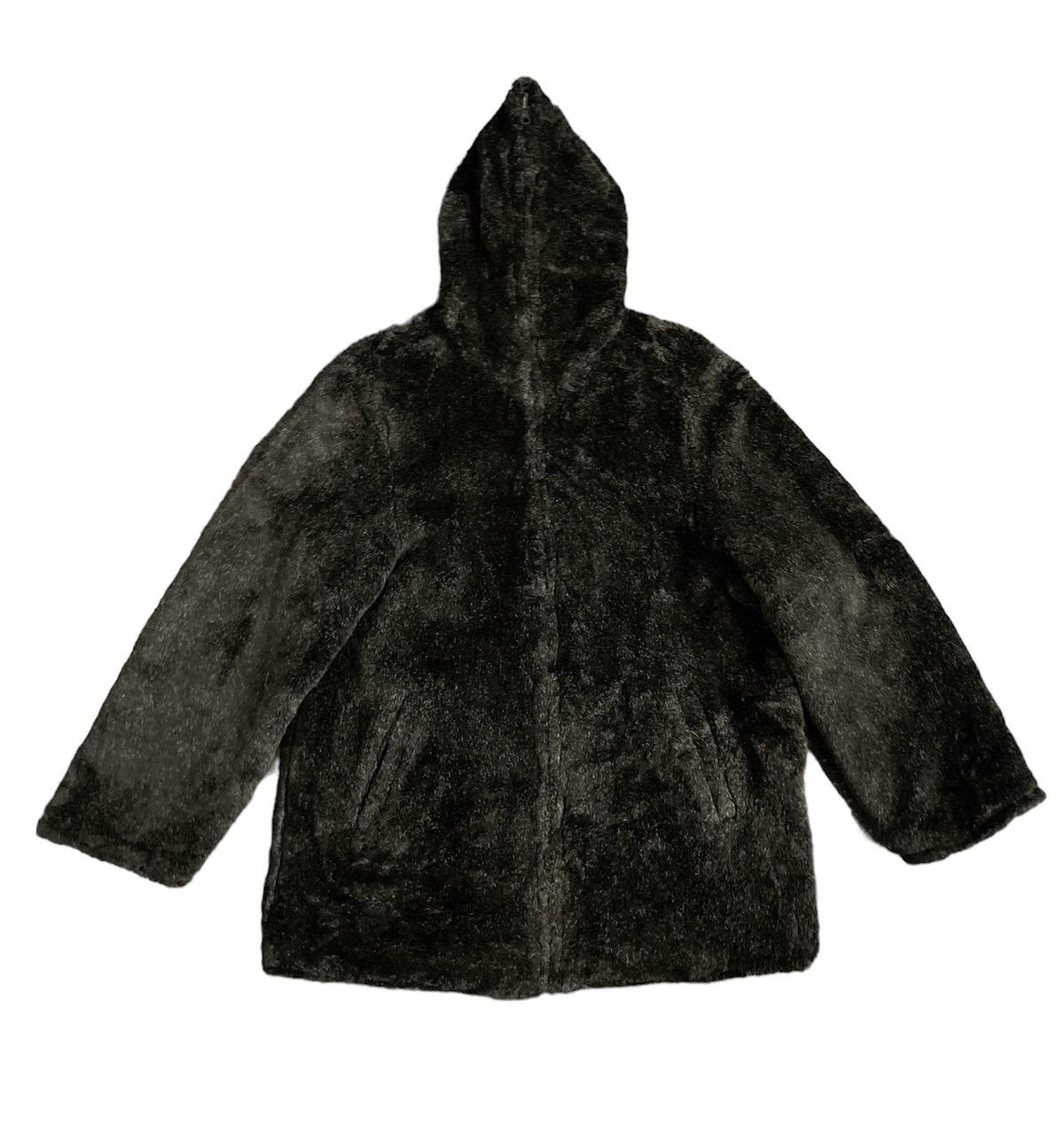 Gaultier Homme Objet 📌Binding Now📌GAULTIER HOMME OBJET FAUX FUR RIVERSIBLE HOODIE Size US M / EU 48-50 / 2 - 1 Thumbnail