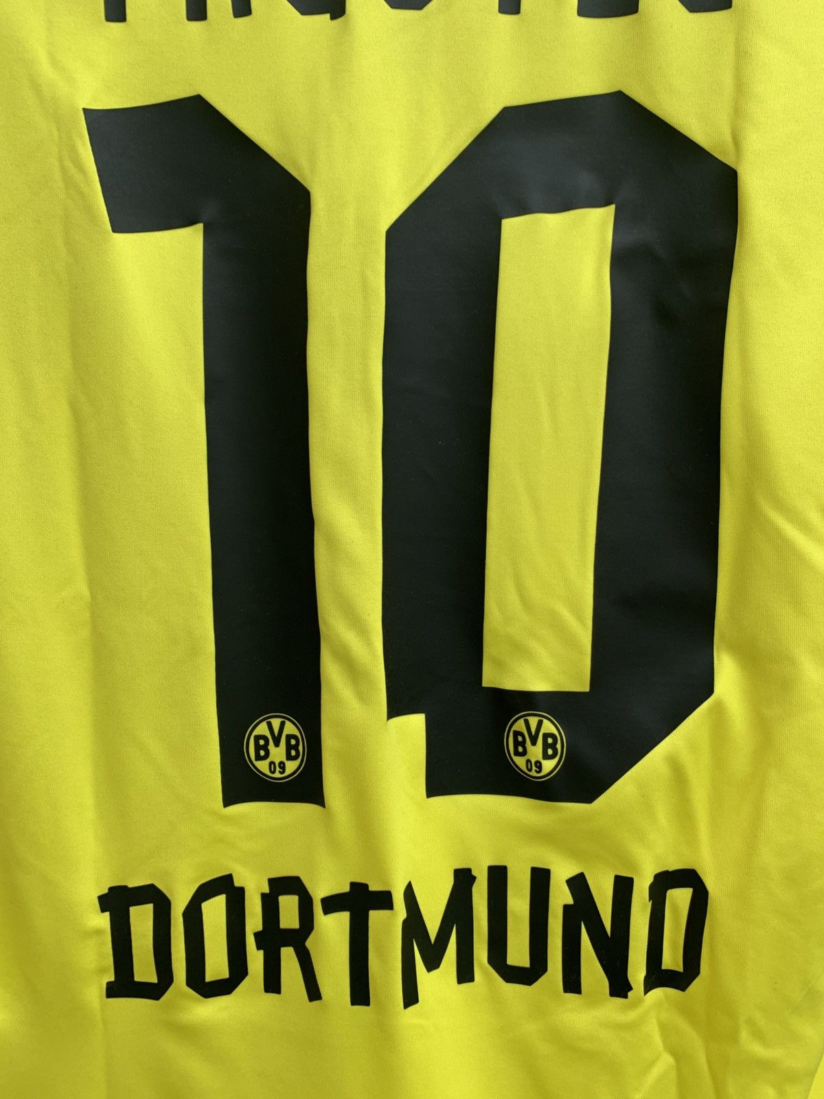 Puma Vintage Retro Puma Borussia Dortmund M. Götze 10 Jersey Size US S / EU 44-46 / 1 - 12 Thumbnail
