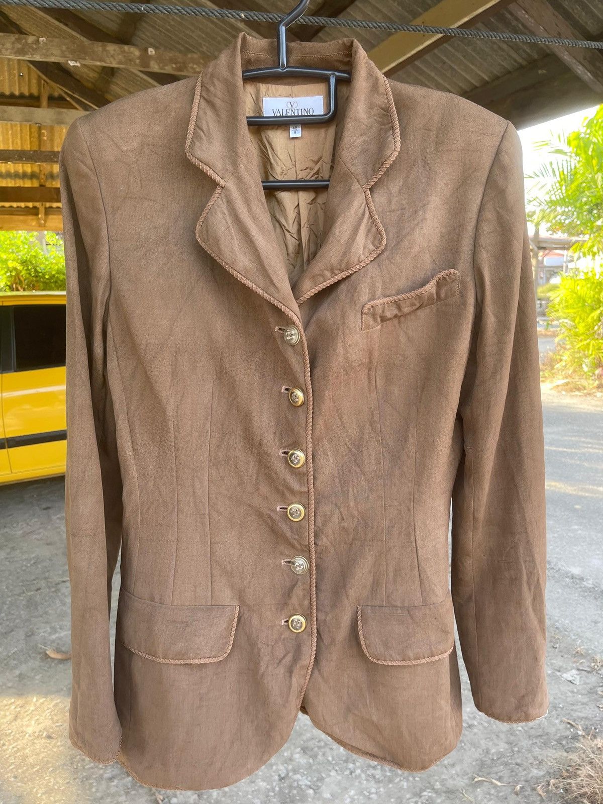 Valentino Luxury VALENTINO Button Up Jacket Size M / US 6-8 / IT 42-44 - 2 Thumbnail