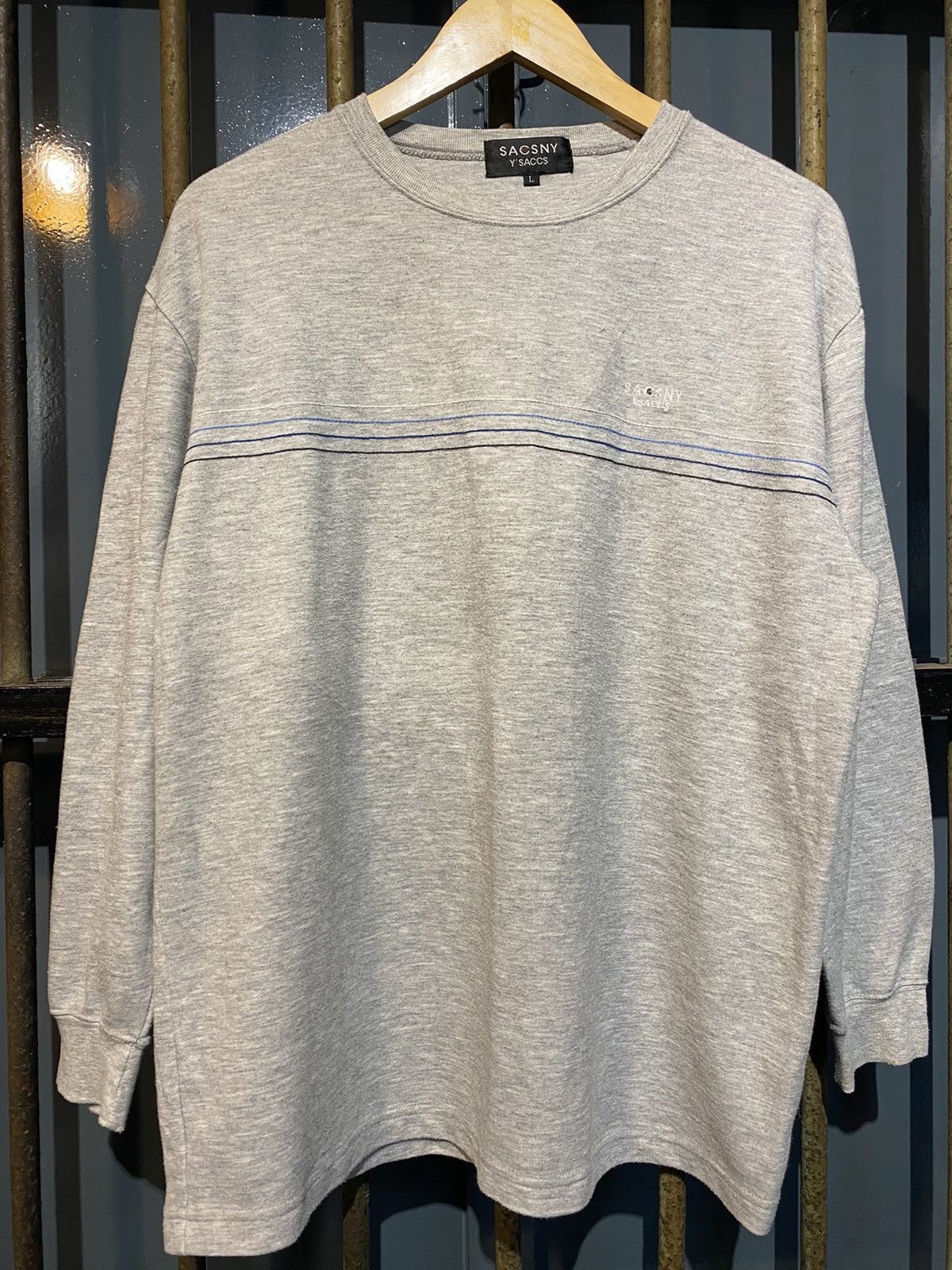 Yohji Yamamoto Sacsny y'saccs by yohji yamamoto sweatshirt Size US L / EU 52-54 / 3 - 2 Thumbnail