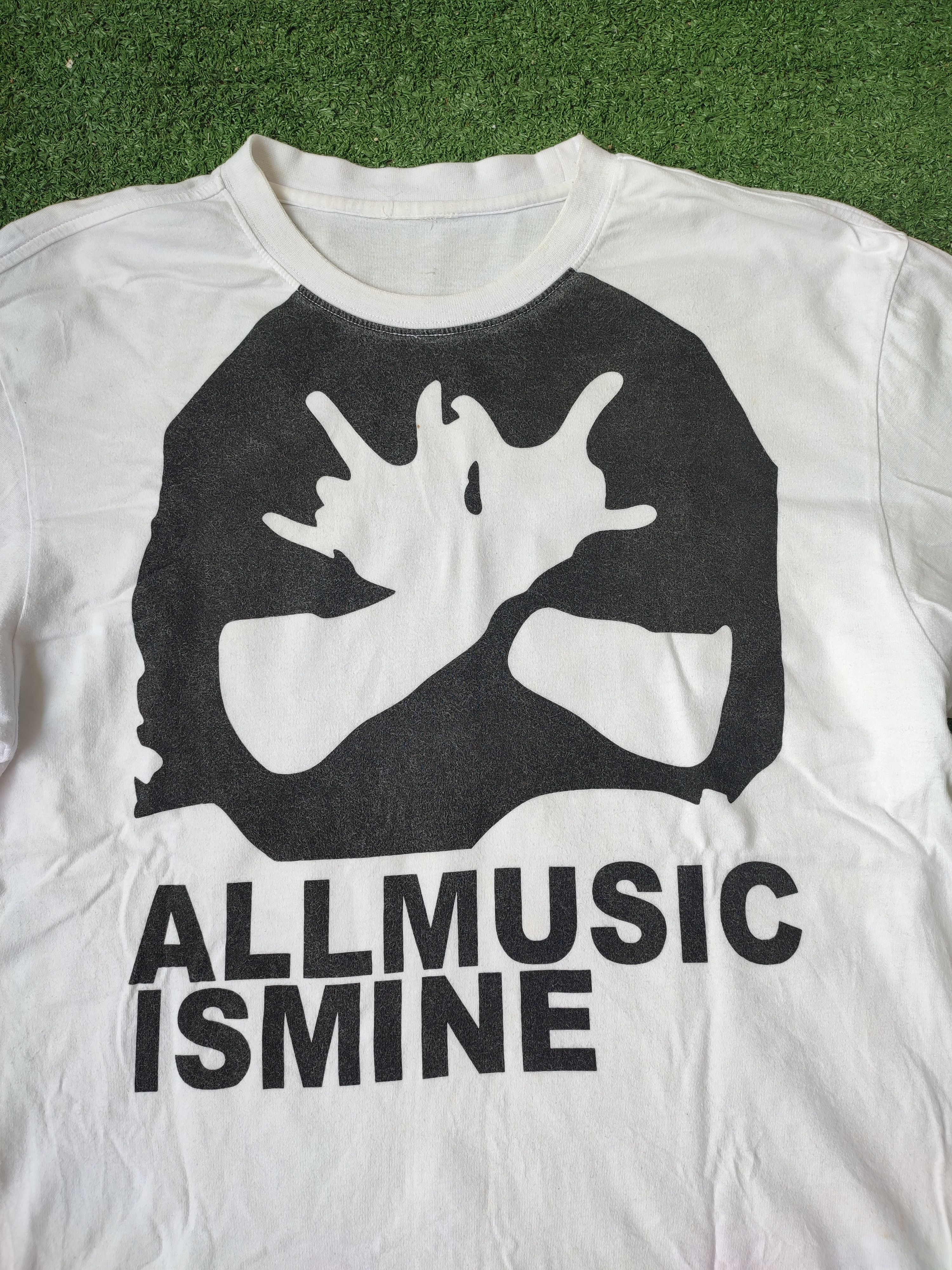 Vintage 💥VINTAGE💥 SKULL TEE ALL MUSIC IS MINE Size US M / EU 48-50 / 2 - 5 Thumbnail