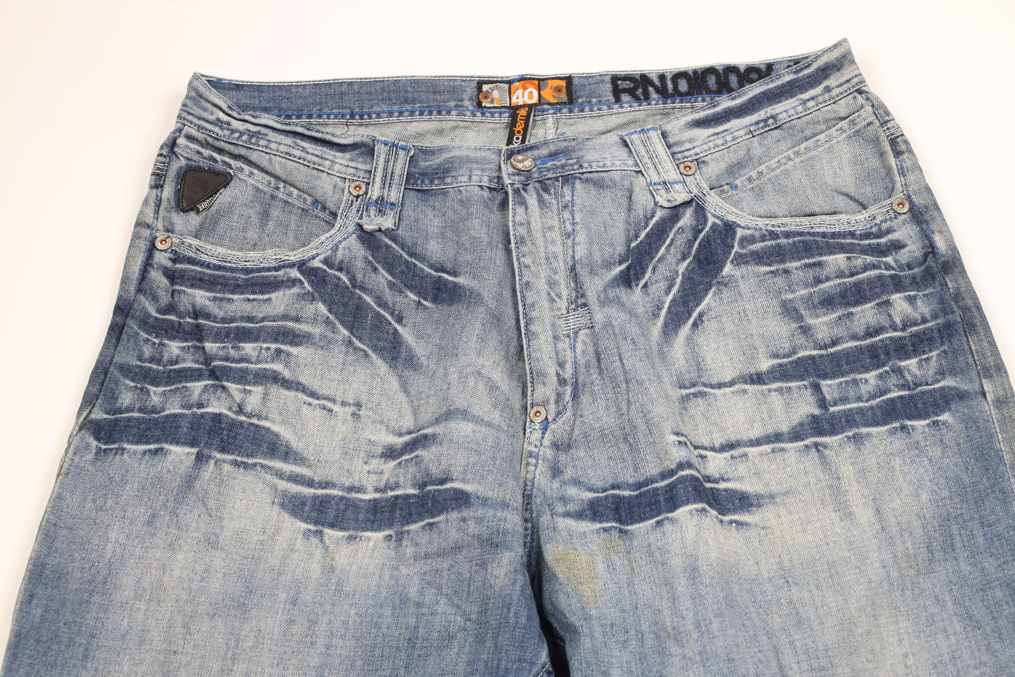 Vintage Vintage Y2K Streetwear Baggy Fit Wide Leg Denim Jeans Blue Size US 40 / EU 56 - 2 Thumbnail