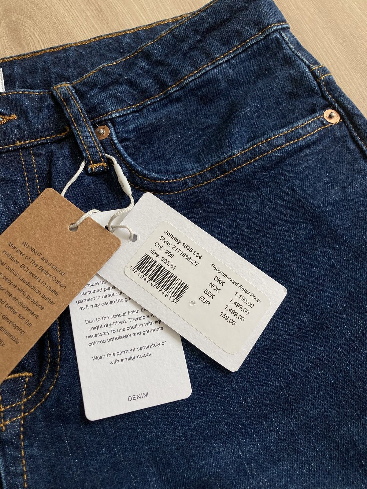 NN07 Vintage NN07 No Nationality Johny Jeans Size US 34 / EU 50 - 10 Thumbnail