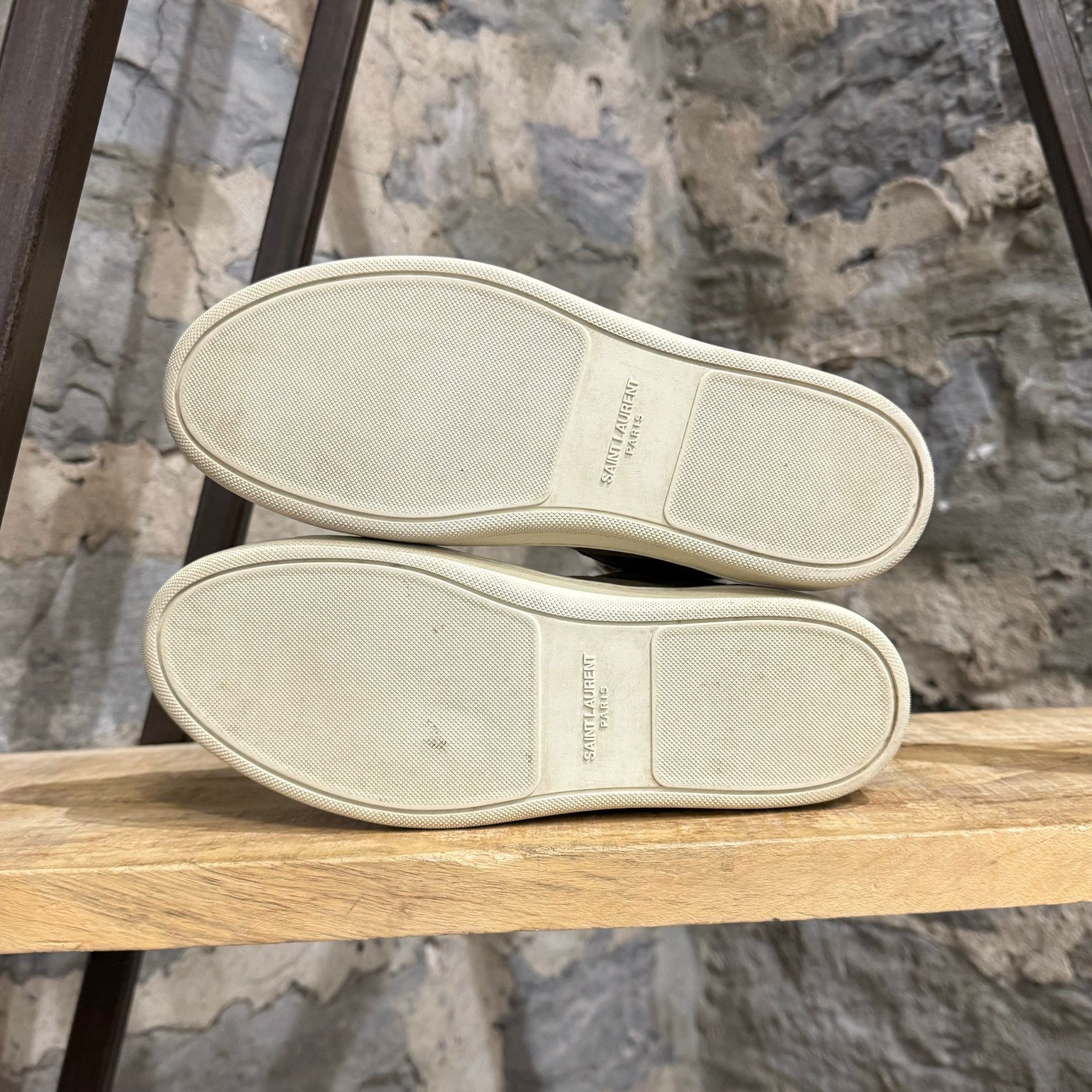 Saint Laurent Paris Saint Laurent Paris Tan Suede High-Top Sneakers Size US 7 / EU 40 - 9 Thumbnail