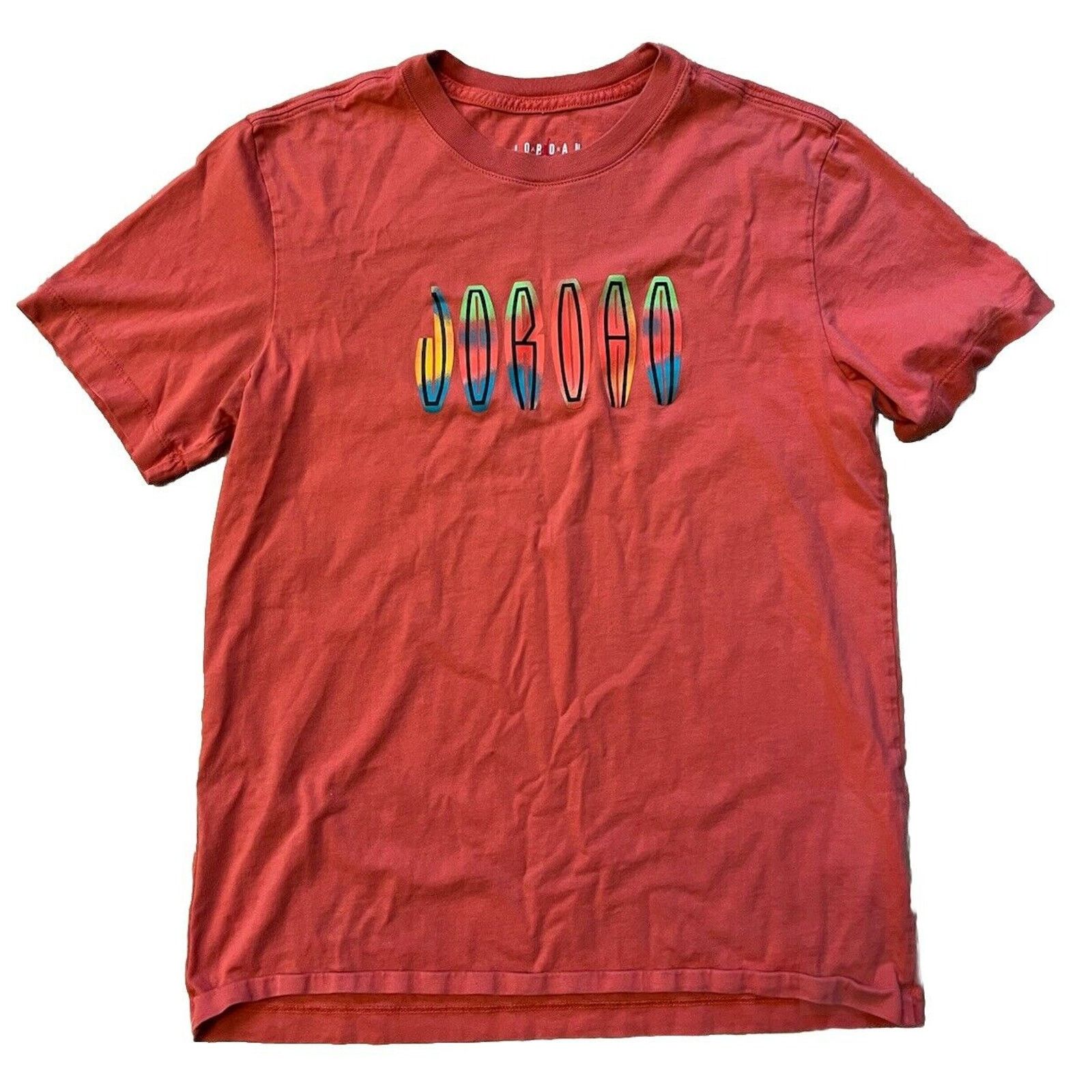 Nike Nike Air Jordan Red Jordan Logo Shirt Men's Size S Crew Neck Size US S / EU 44-46 / 1 - 1 Thumbnail