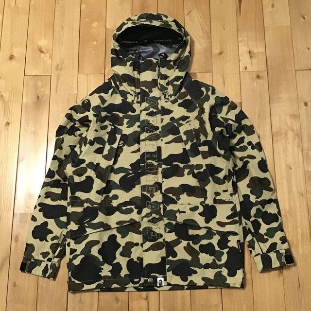Bape × Goretex Gore Tex × BAPE camo hoodie snowboard jacket a bathing ape Size US S / EU 44-46 / 1 - 1 Thumbnail