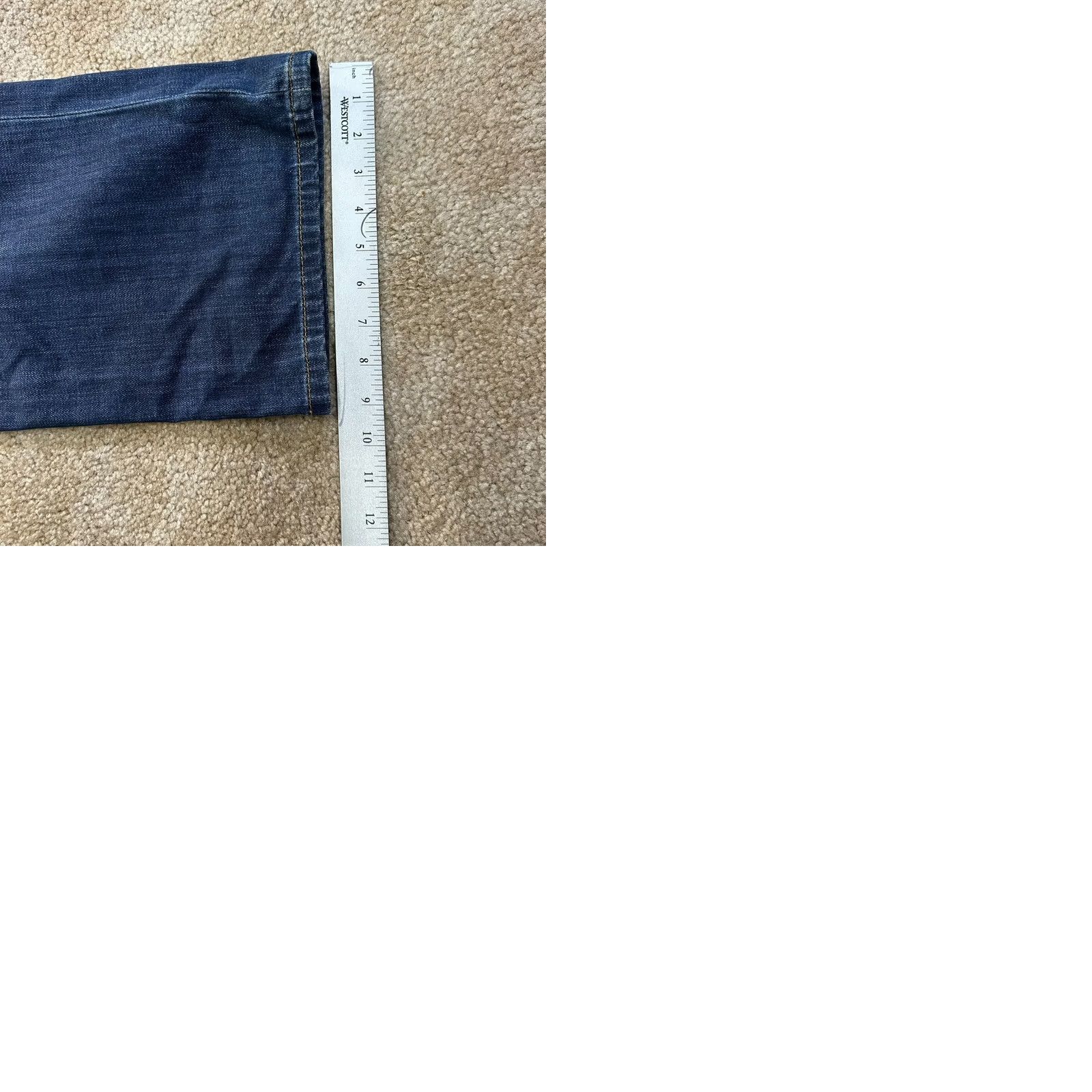 Vintage Joe's Jeans The Rebel Straight Leg Jeans Men 40x34 Blue Denim Jeans Regular Distressed 5-Pocket Denim Wash Dark Comfort Stretch N/A Size US 40 / EU 56 - 9 Thumbnail