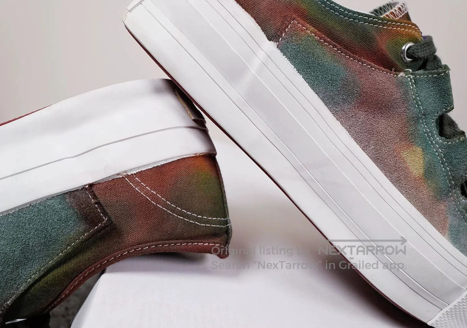 Needles Needles Asymmetric Ghillie Tie Dye Sneaker. Size US 8 / EU 41 - 4 Thumbnail
