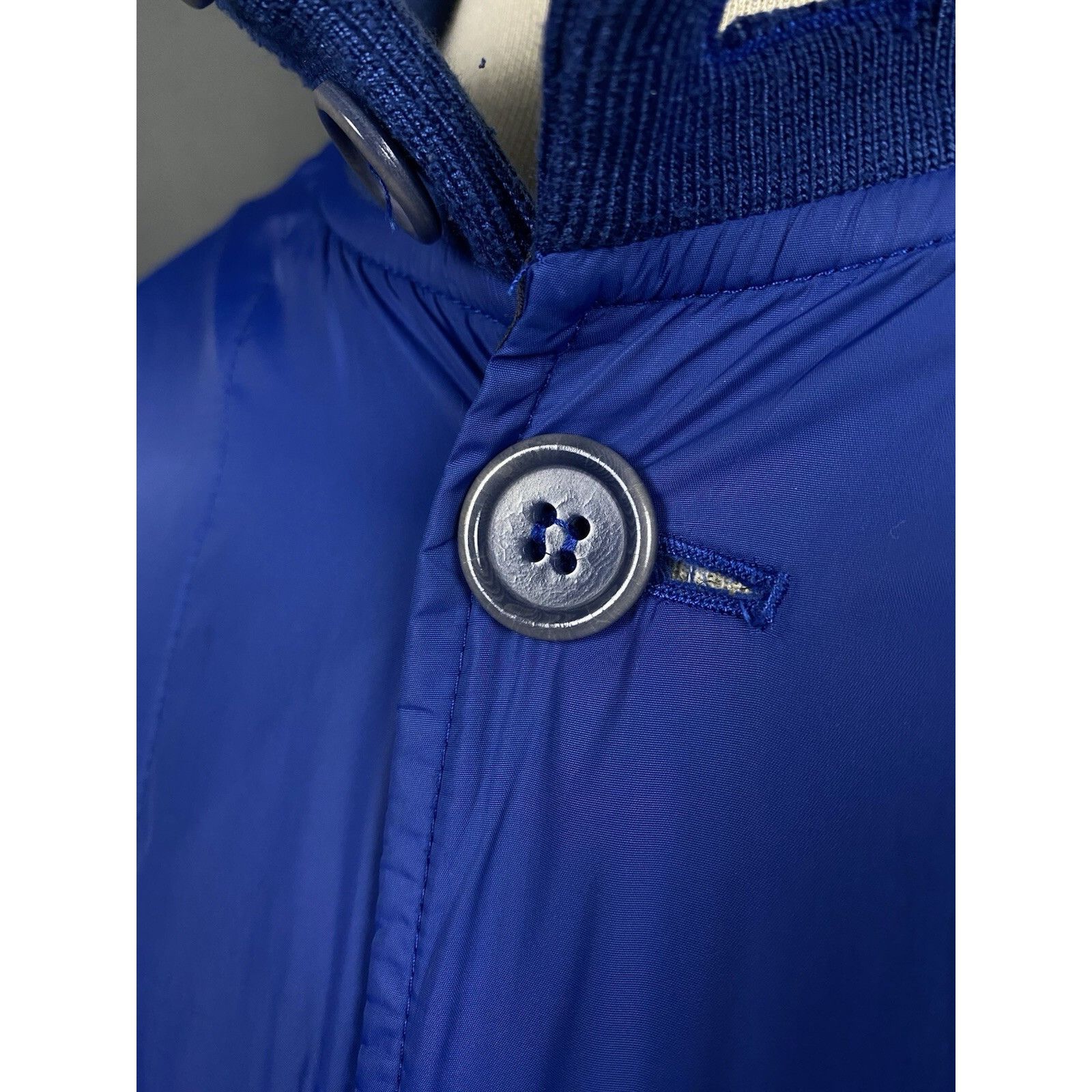Aspesi Alberto Aspesi Men's Blue High Neck Bomber Jacket Size 2XL Size US XXL / EU 58 / 5 - 8 Thumbnail