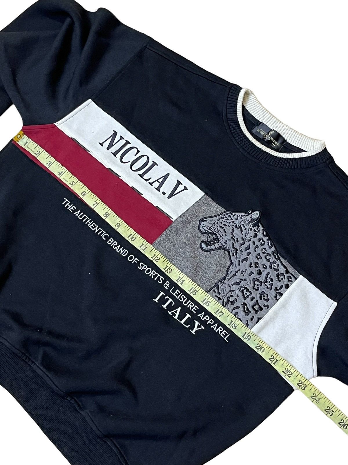 Valentino VINTAGE NICOLA VALENTINO ITALY EMBROIDERY SWEATSHIRT Size US M / EU 48-50 / 2 - 8 Thumbnail