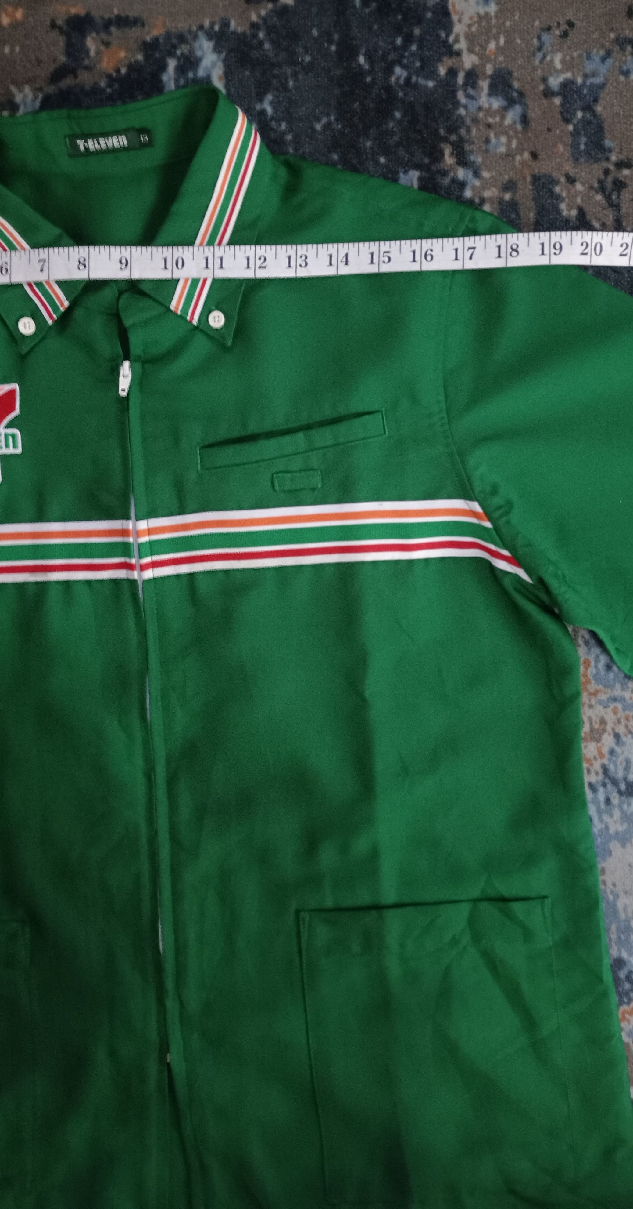 Japanese Brand × Vintage × uniform experiment Vintage🔥 7Eleven Long Sleeve Shirt Size US M / EU 48-50 / 2 - 11 Thumbnail