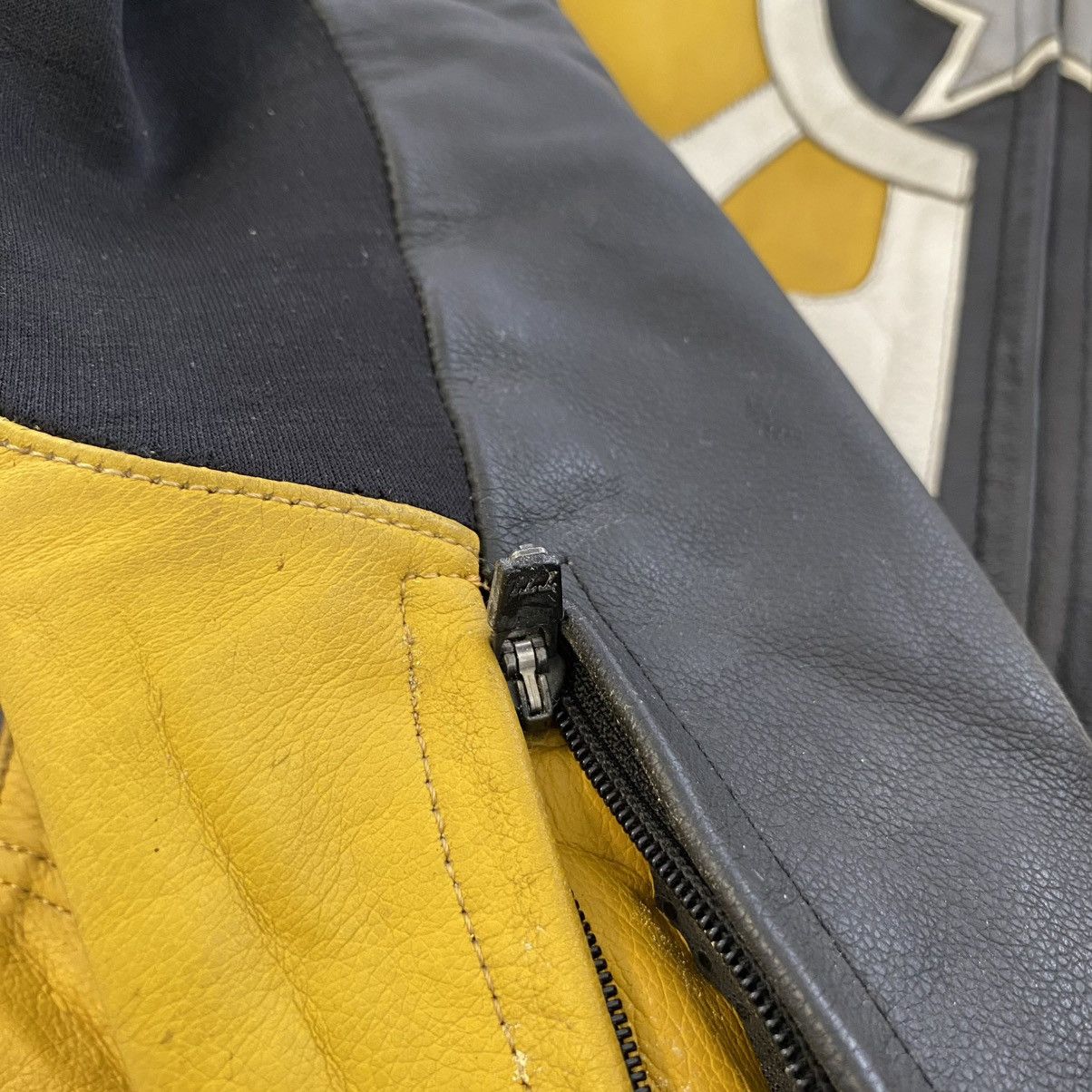 Hein Gericke Vintage Hein Gericke Boxy Dirty Moto Leather Jacket Size US M / EU 48-50 / 2 - 15 Thumbnail