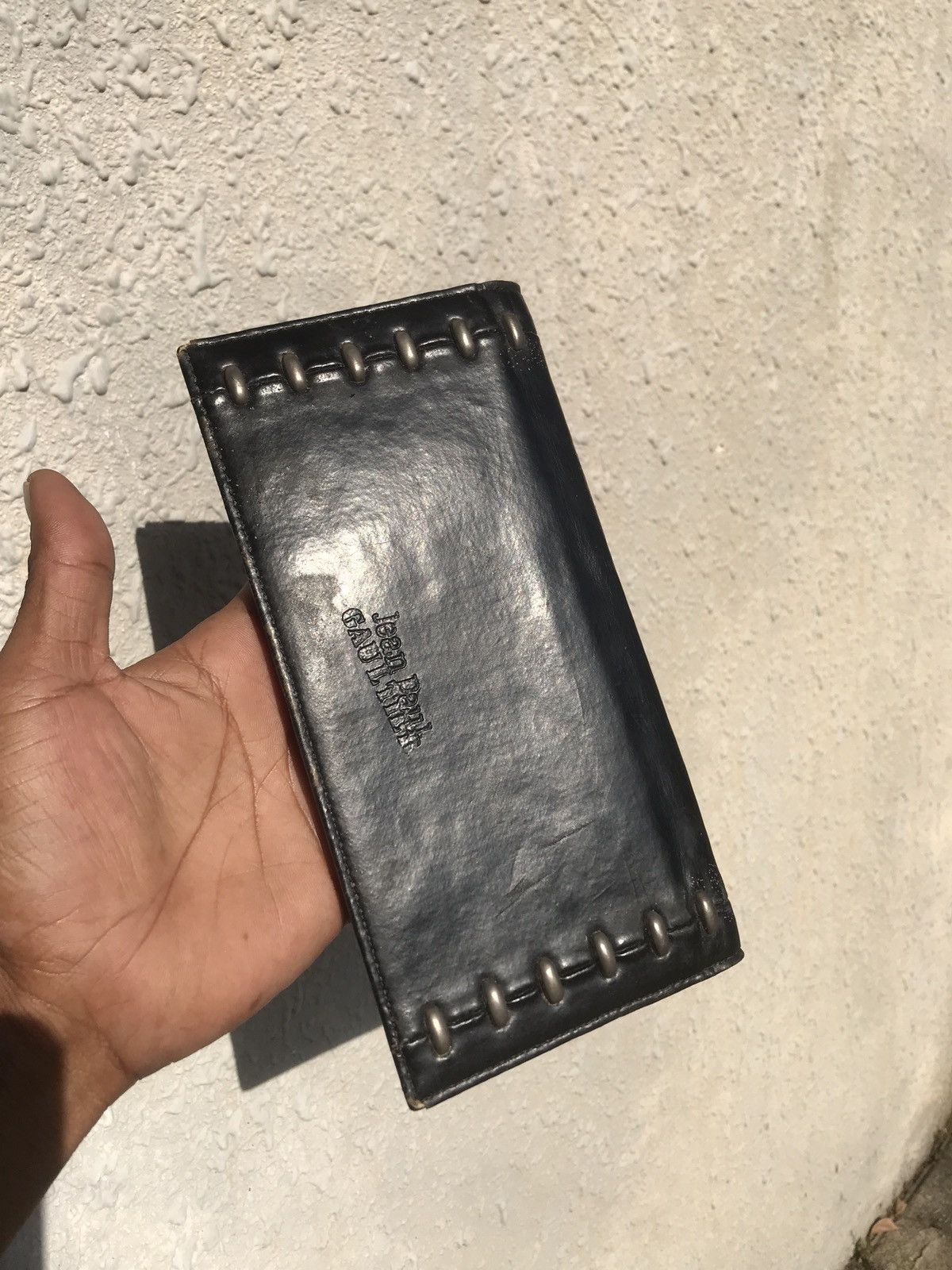 Designer × Jean Paul Gaultier × Vintage ⚡️ RARE ⚡️ Jean Paul Gaultier Black Long Wallet Size ONE SIZE - 3 Thumbnail