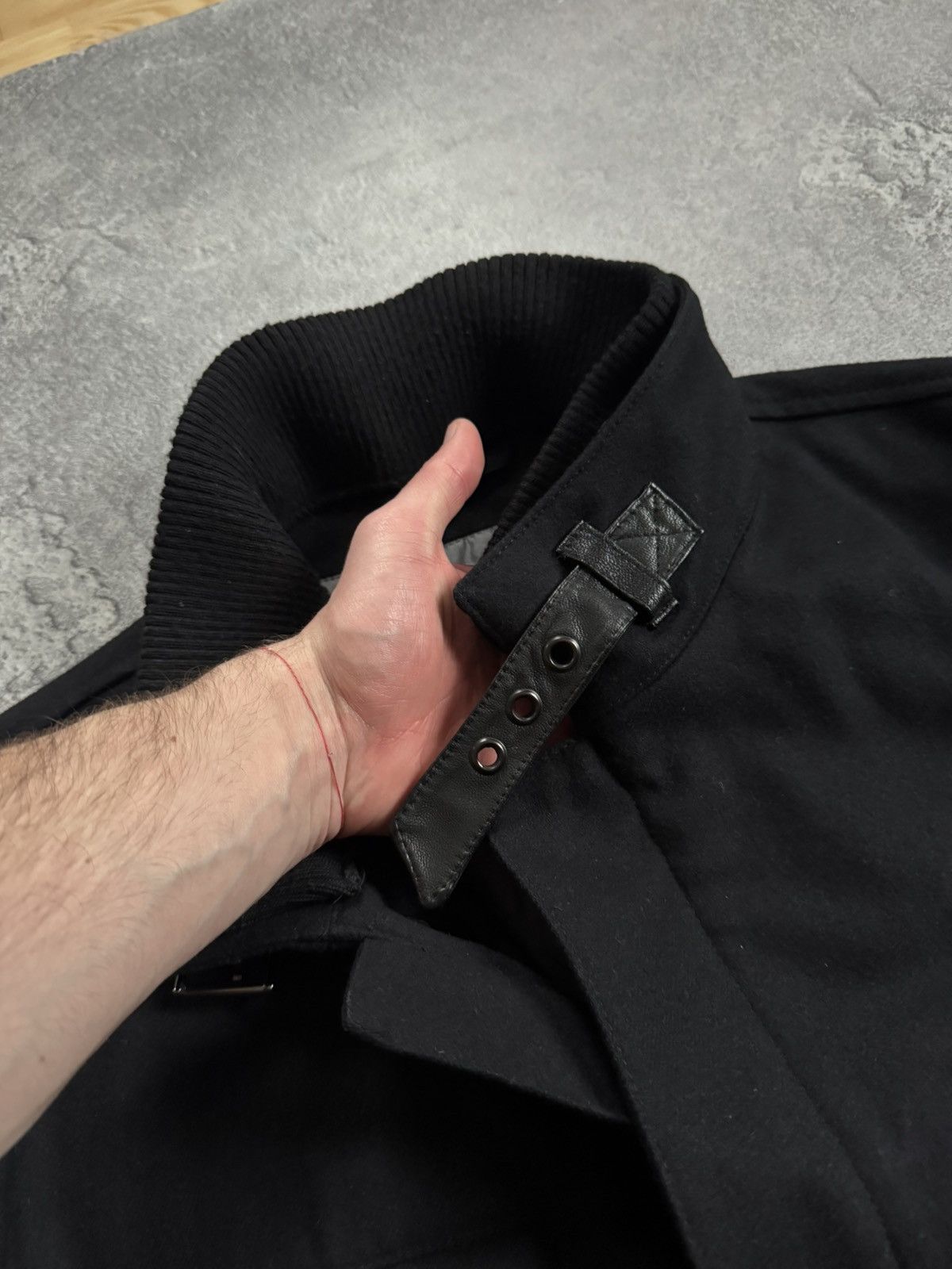 Other Lodenfrey 54size black zip coat wool jacket casual Size US L / EU 52-54 / 3 - 5 Thumbnail