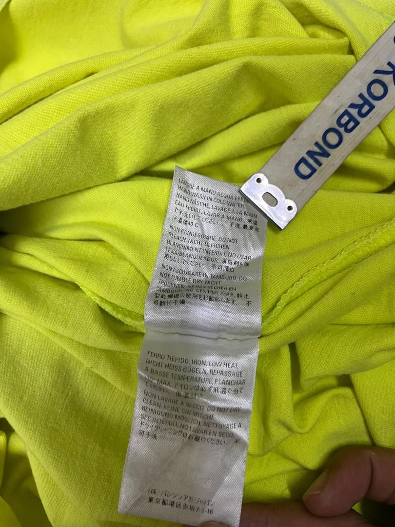 Balenciaga × Designer Balenciaga 2018 logo tab t-shirt Size US S / EU 44-46 / 1 - 2 Thumbnail