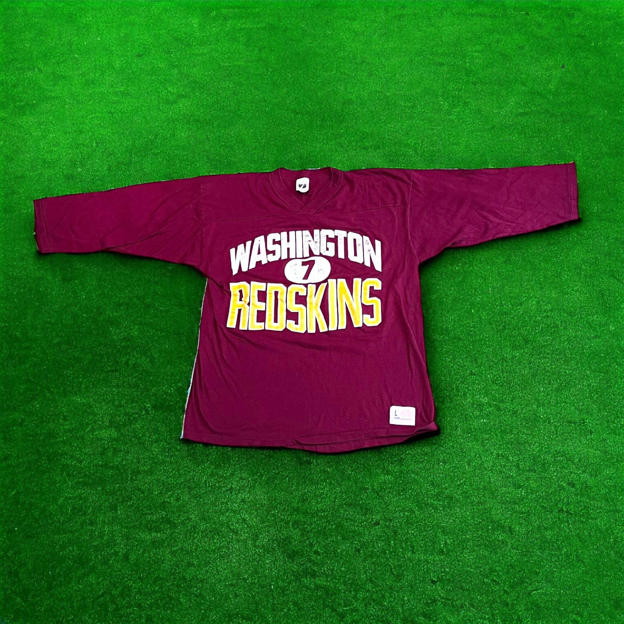 Logo 7 × Vintage Vintage Logo 7 Washington Redskins Joe Theismann 3/4 Sleeve Size US L / EU 52-54 / 3 - 1 Thumbnail