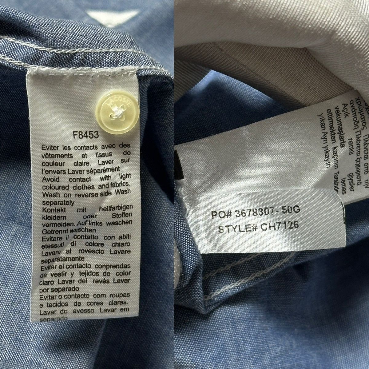 Lacoste Lacoste Short Sleeve Button Shirt Size US M / EU 48-50 / 2 - 10 Thumbnail