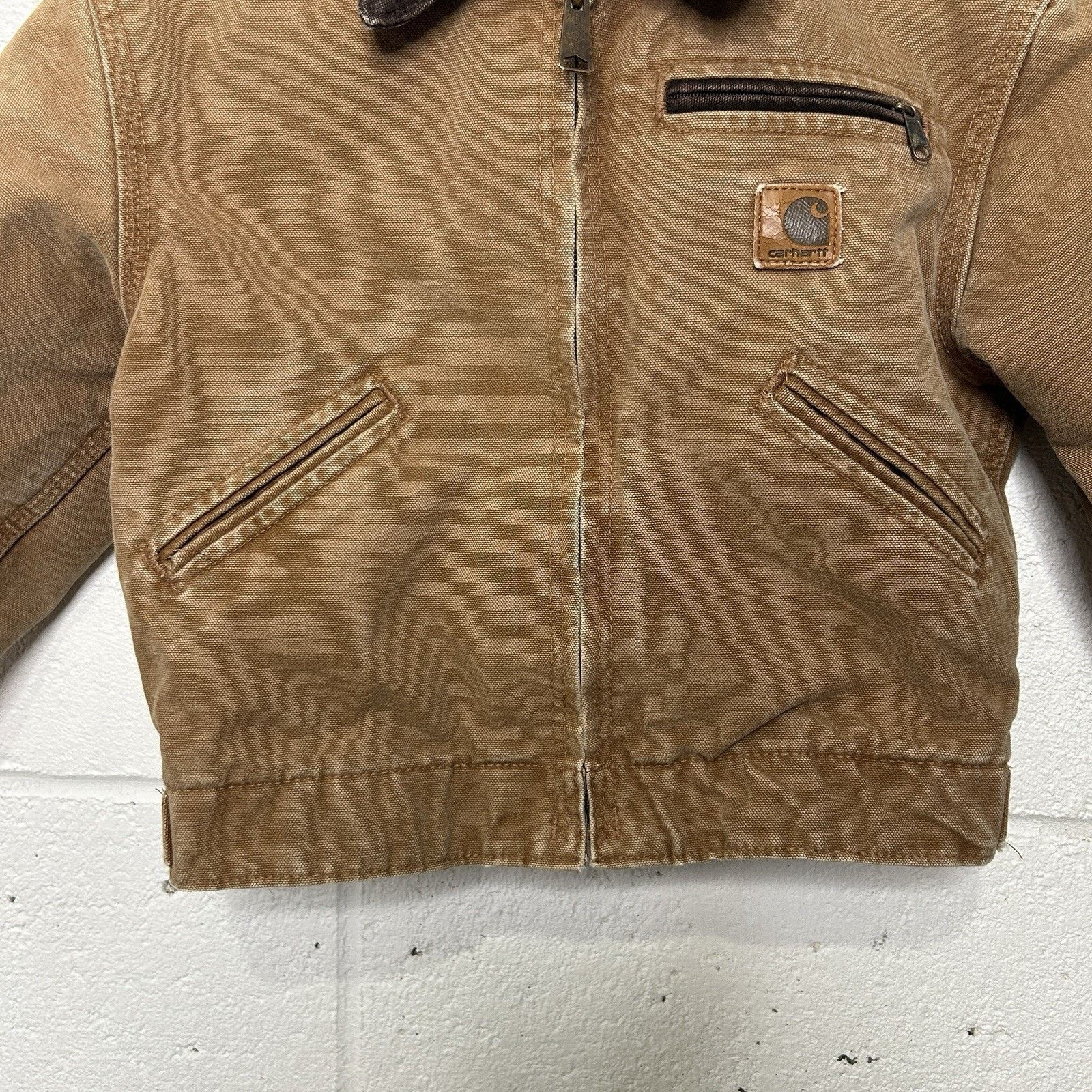 Carhartt Y2K Carhartt Sherpa-Lined Detroit Jacket “Brown” YYJ97 BRN Size US M / EU 48-50 / 2 - 4 Thumbnail