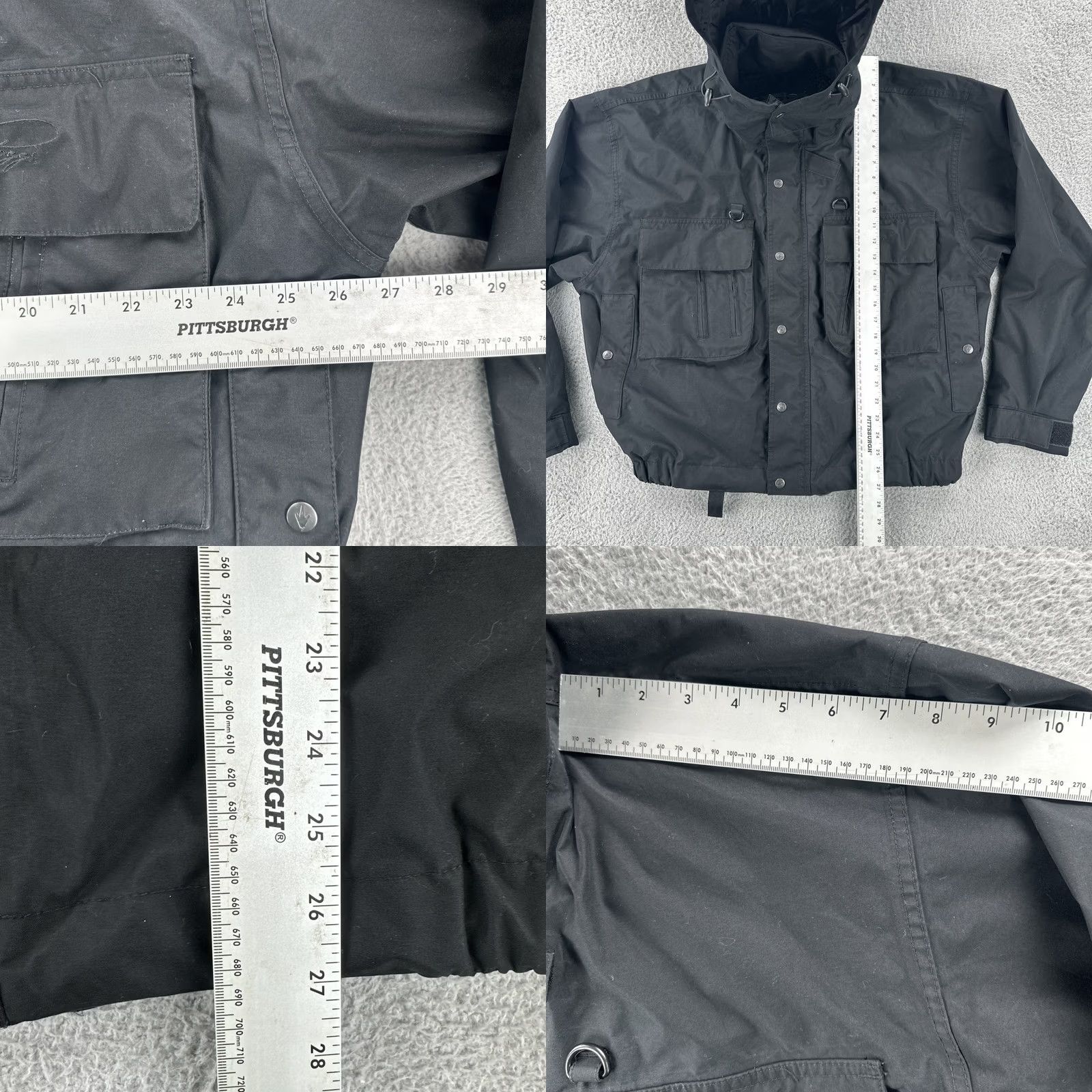 Vintage Frogg Toggs Jacket Full Zip Waterproof Black XL Men Rain Coat Hiking Outdoor Gear Size US XL / EU 56 / 4 - 8 Thumbnail