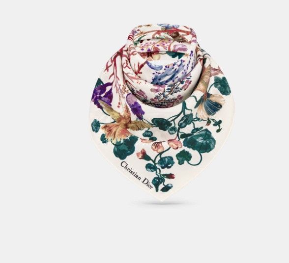 Dior o1w1db10425 35WID0 Size: OS / Square Scarf in Multicolor Size ONE SIZE - 3 Thumbnail