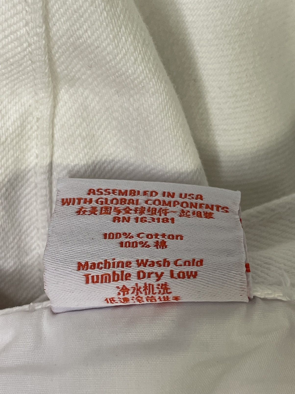 Rhude Rhude White Denim Jeans Size US 30 / EU 46 - 11 Thumbnail