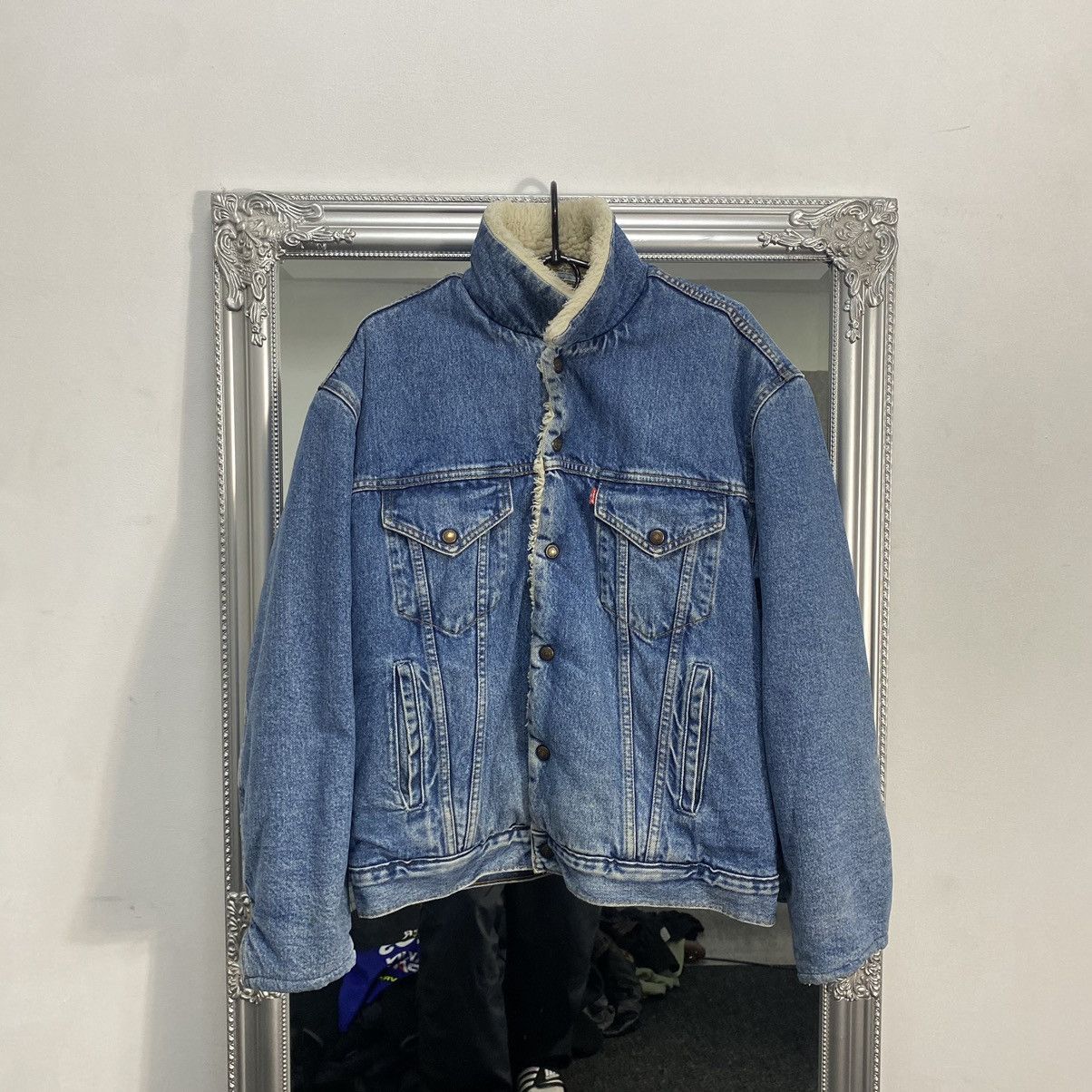 Levi's Vintage Levis jacket denim Size US XL / EU 56 / 4 - 1 Thumbnail