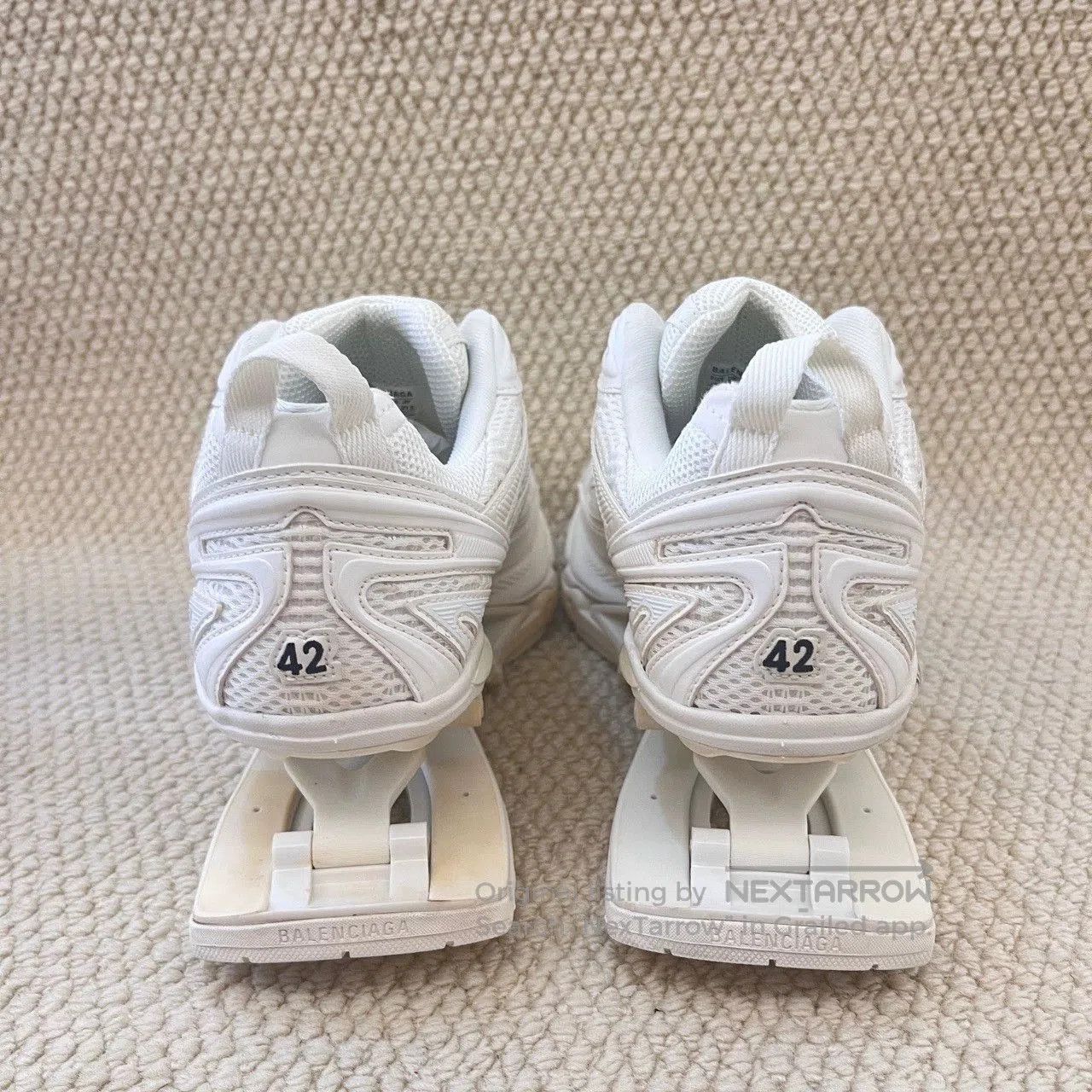 Balenciaga balenciaga x-pander white low-top sneakers. Size US 9 / EU 42 - 3 Thumbnail