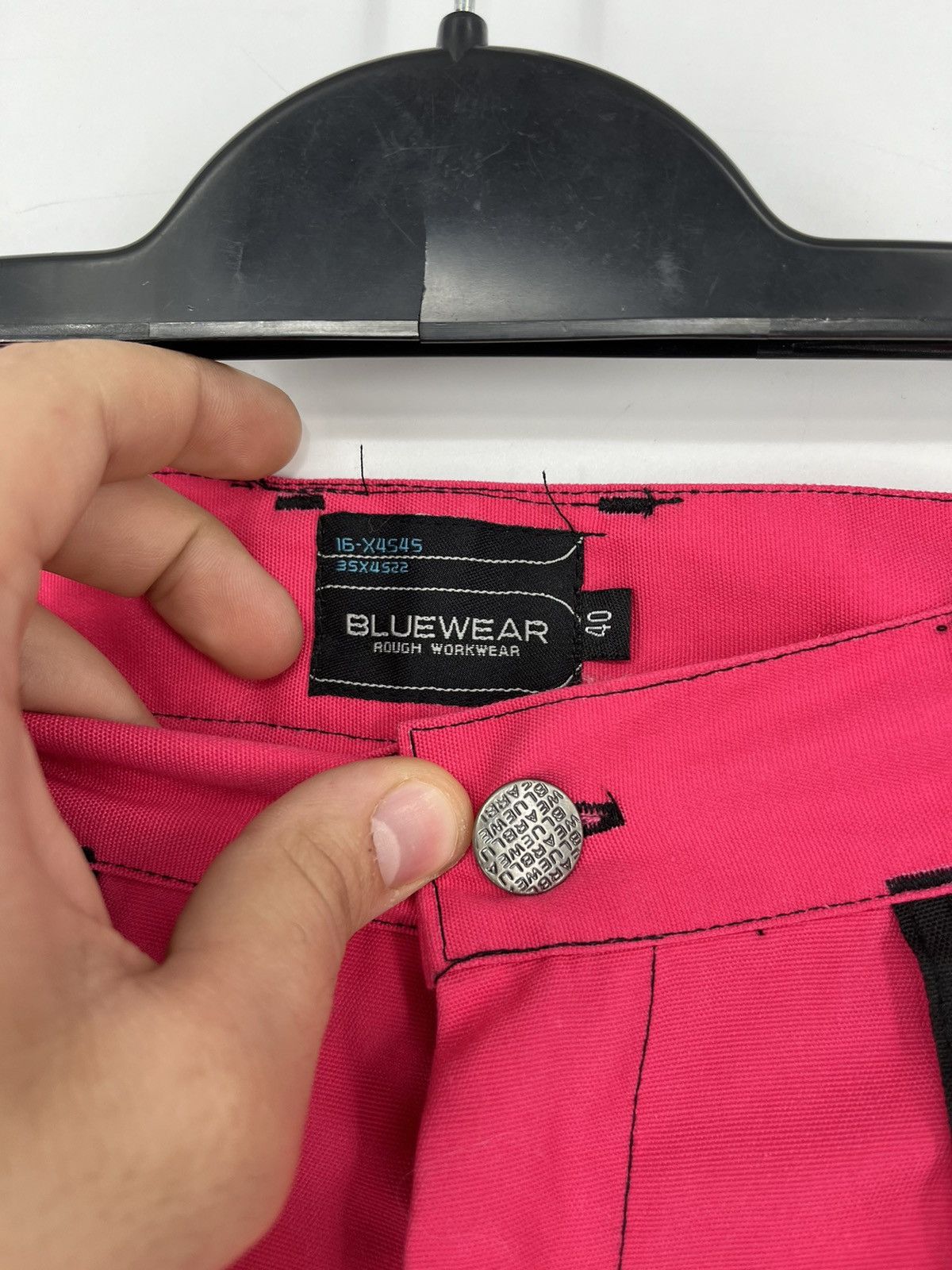 Global Work Bluewear Rough Workwear Holster Cargo Multi Pocket Shorts Size US 32 / EU 48 - 13 Thumbnail