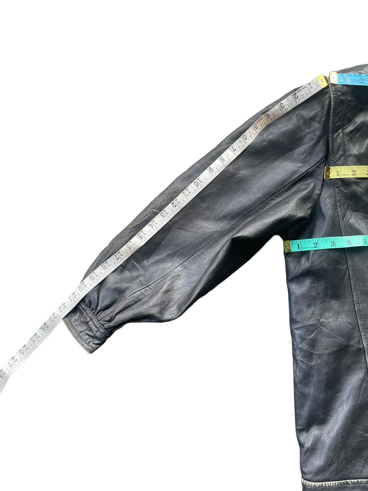 Japanese Brand Skintouch Original Leather Coat Size US M / EU 48-50 / 2 - 11 Thumbnail