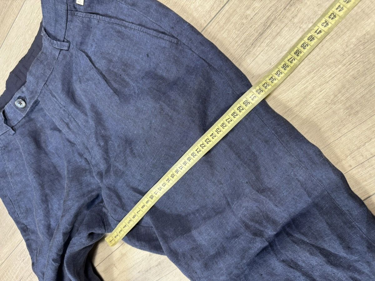 Hiltl Hiltl Tessuti Sondrio lightweight tapered linen trousers Size US 32 / EU 48 - 17 Thumbnail