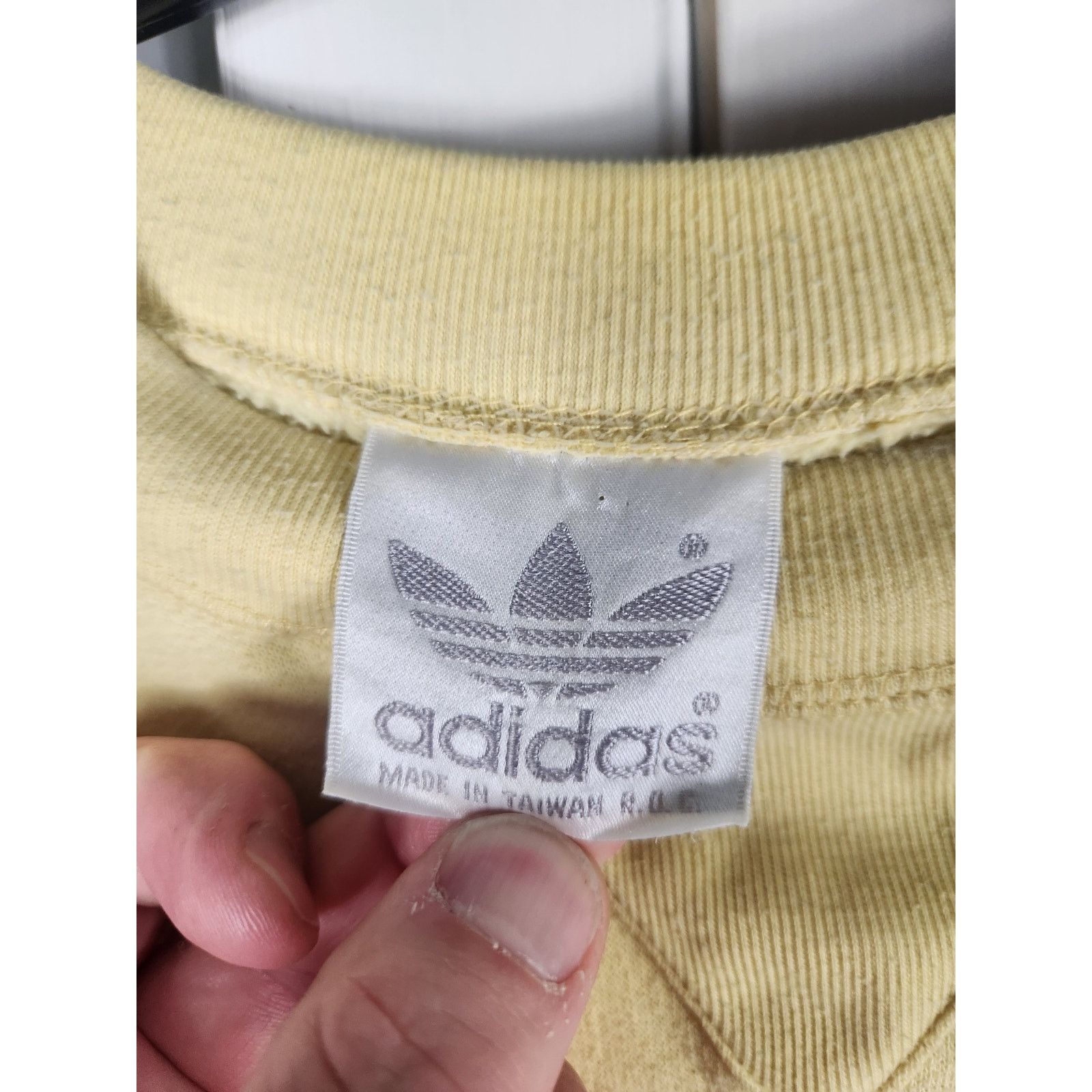 Adidas Vintage 80s Adidas fleece pullover men's large Size US L / EU 52-54 / 3 - 3 Thumbnail