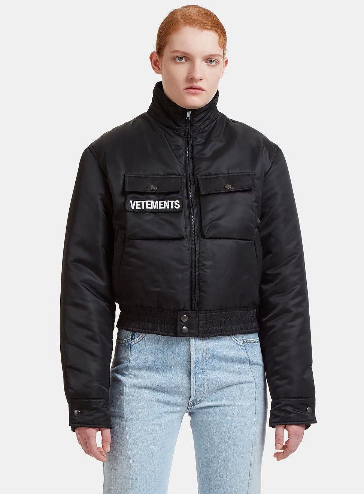 Vetements Vetements Reversible Police Bomber Jacket Size US M / EU 48-50 / 2 - 5 Thumbnail