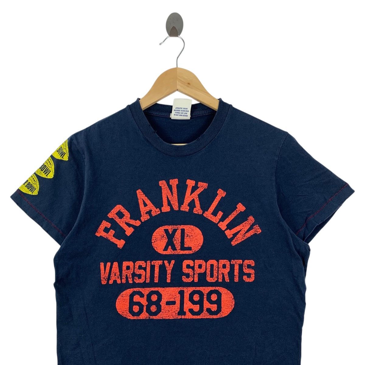 Franklin & Marshall FRANKLIN MARSHALL ITALY Brand F&MC Bowl Distressed Tshirt Size US S / EU 44-46 / 1 - 2 Thumbnail