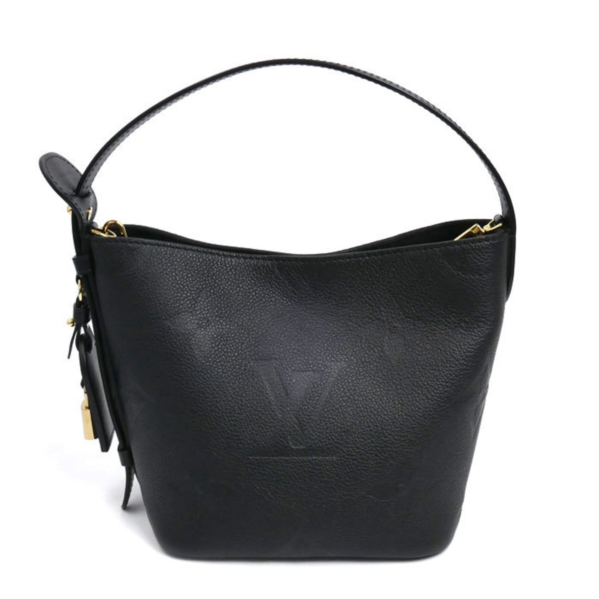 Louis Vuitton LOUIS VUITTON All-in BB Handbag, Monogram Empreinte, Black, M13480 IC, Women's Size ONE SIZE - 1 Thumbnail