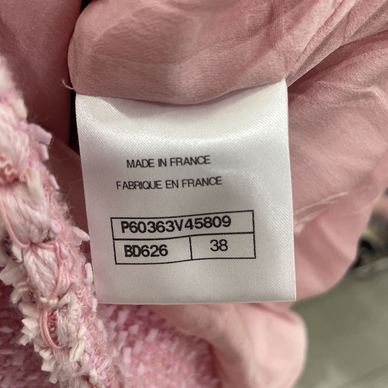 Chanel Chanel Pink Multi-pocket Wool Short Sleeve Tweed Dress K26WX Size M / US 6-8 / IT 42-44 - 6 Thumbnail