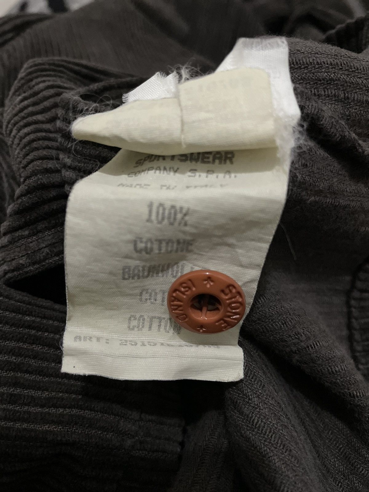 Massimo Osti Stone Island A/W 1996 Jumbo Corduroy Size US M / EU 48-50 / 2 - 4 Thumbnail