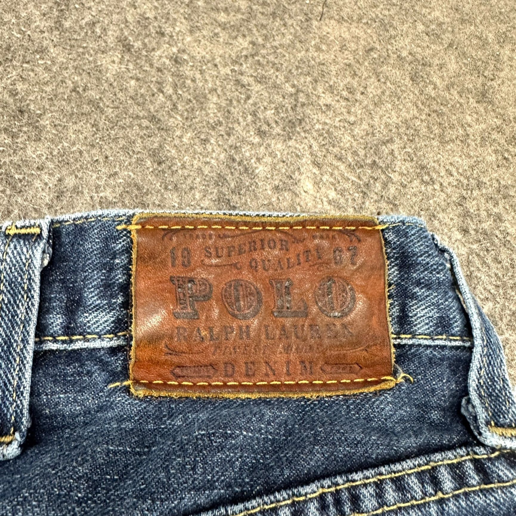 Polo Ralph Lauren Polo Ralph Lauren Jeans Polo by Ralph Lauren Hampton Straight Jeans Men 38x28 Blue Dark Wash Denim Classic Straight Pocket 5-Pocket Denim Cotton Size US M / EU 48-50 / 2 - 3 Thumbnail