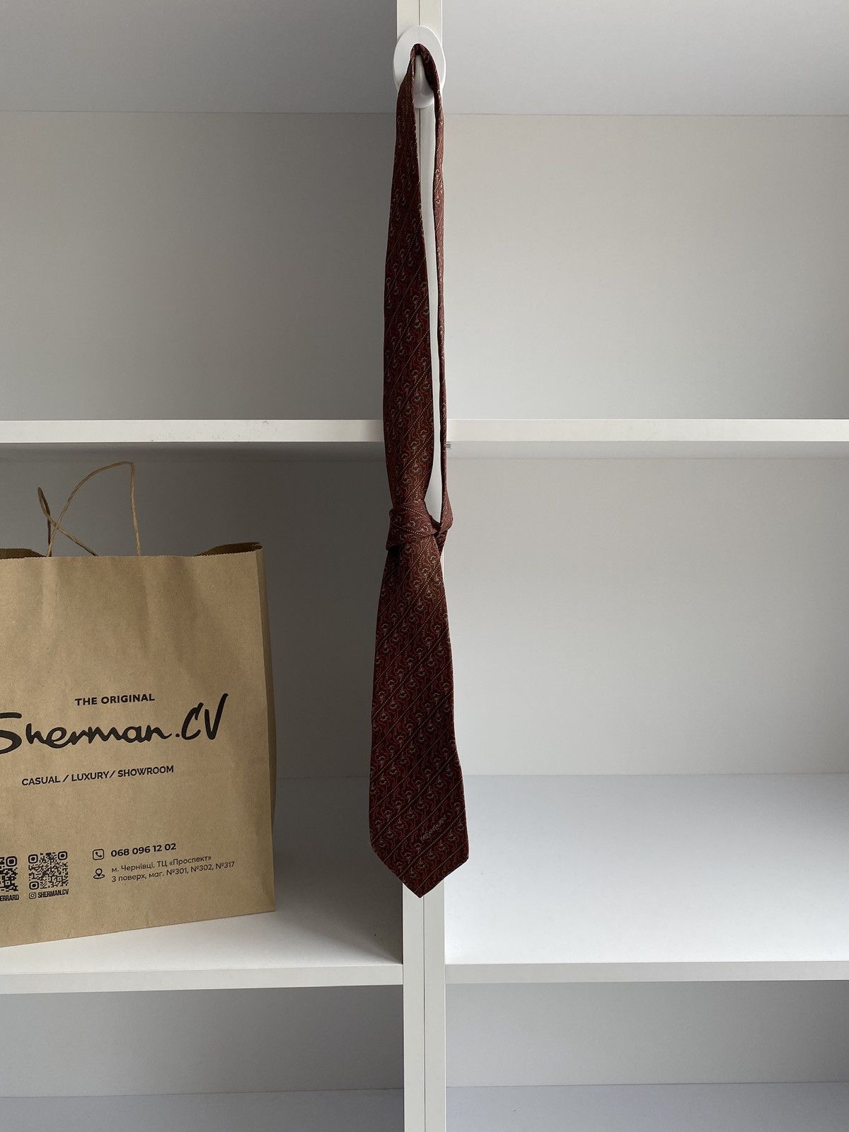 Vintage × Yves Saint Laurent Vintage Yves Saint Laurent Tie Size ONE SIZE - 3 Thumbnail