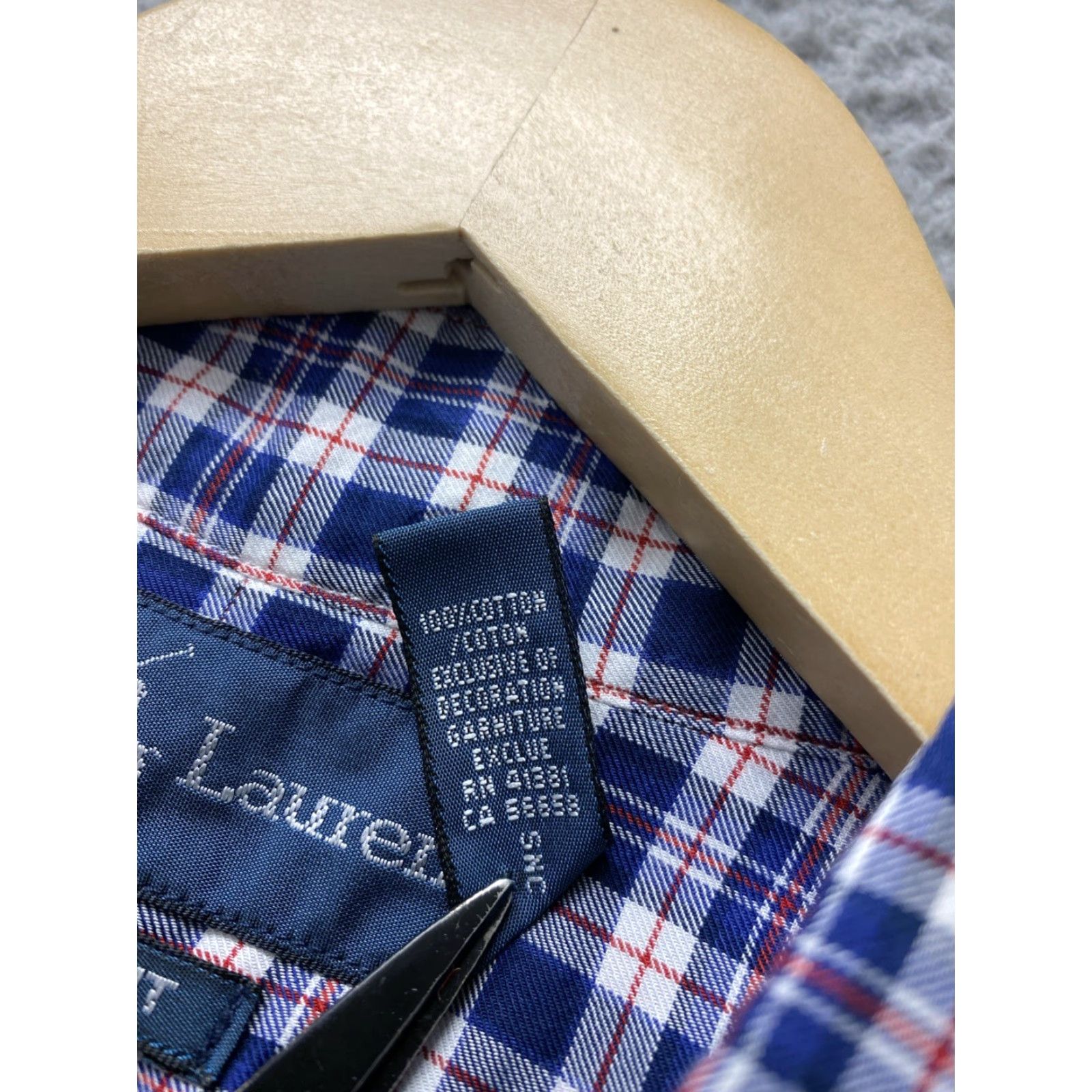 Polo Ralph Lauren VINTAGE Polo Ralph Lauren Men’s Custom Fit Long Sleeve Button-Down Shirt XXL Plaid Brown Men Size US XXL / EU 58 / 5 - 6 Thumbnail