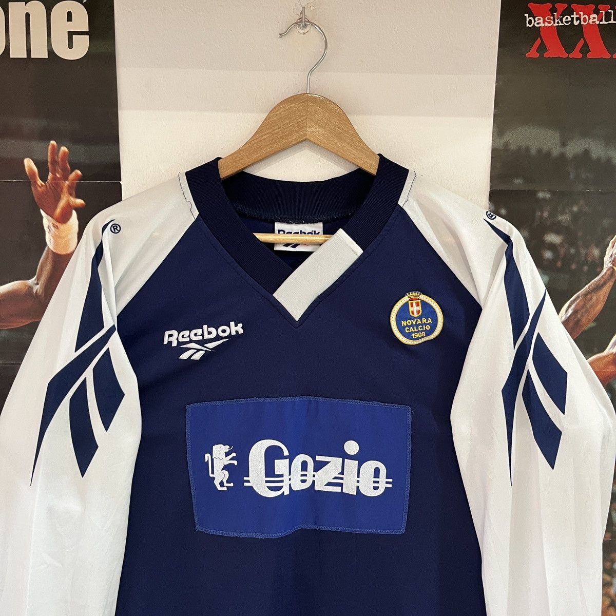 Reebok Vintage Novara Calcio 90’s Reebok Football Jersey Shirt Size US XL / EU 56 / 4 - 3 Thumbnail