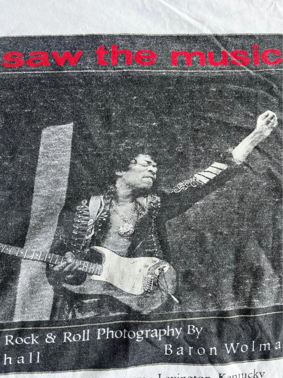 Other 1993 Vintage Jimi Hendricks White T Shirt XL Size US XL / EU 56 / 4 - 4 Thumbnail