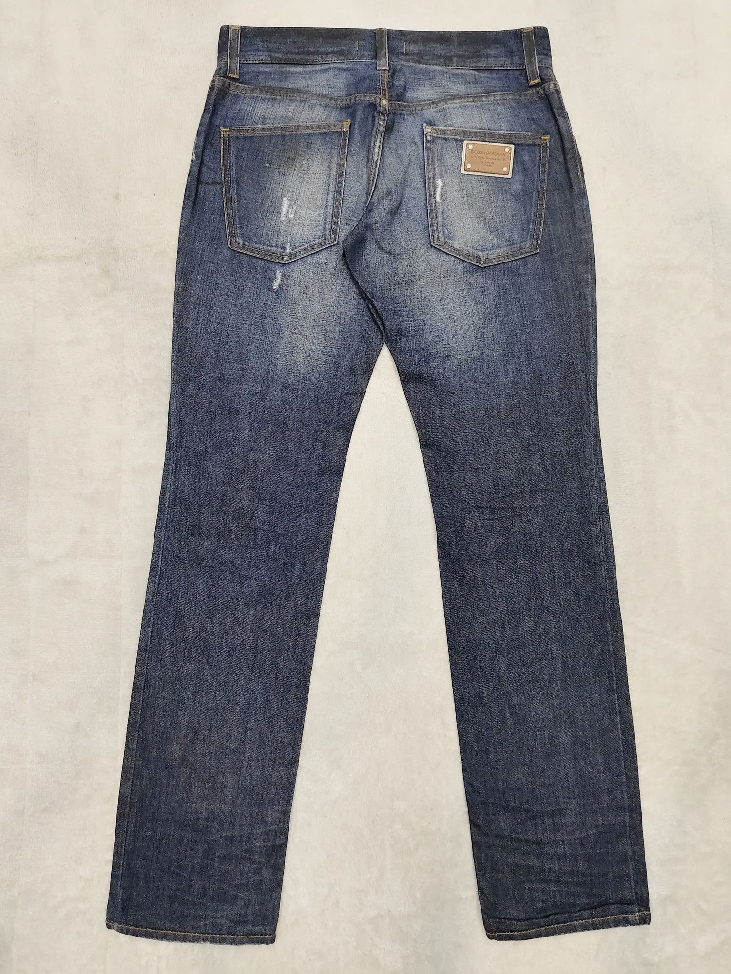 Dolce & Gabbana Dolce & Gabbana🔥Y2K Distressed Hardcore Wash Jeans Size US 31 - 4 Thumbnail