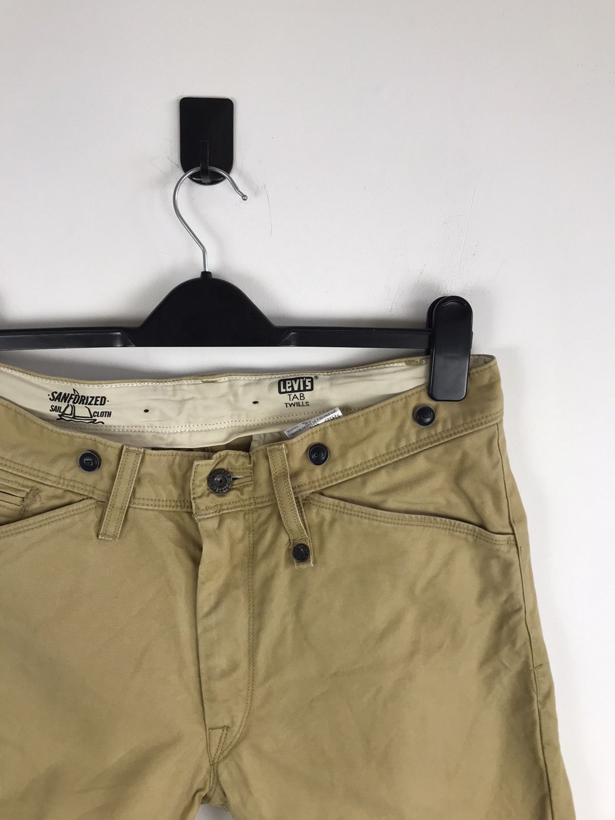 Levi's Vintage Levi’s Sanforized Sail Cloth Tab Twills Pants Size US 32 / EU 48 - 2 Thumbnail