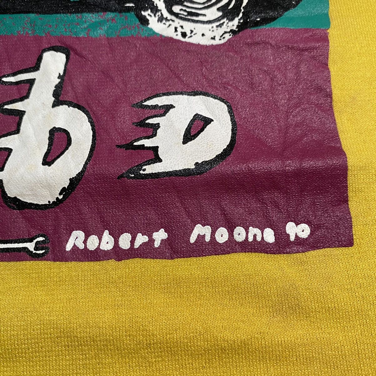 Mambo Vintage 90’s Mambo Mechanics Artwork Robert Moone Tee Size US L / EU 52-54 / 3 - 8 Thumbnail