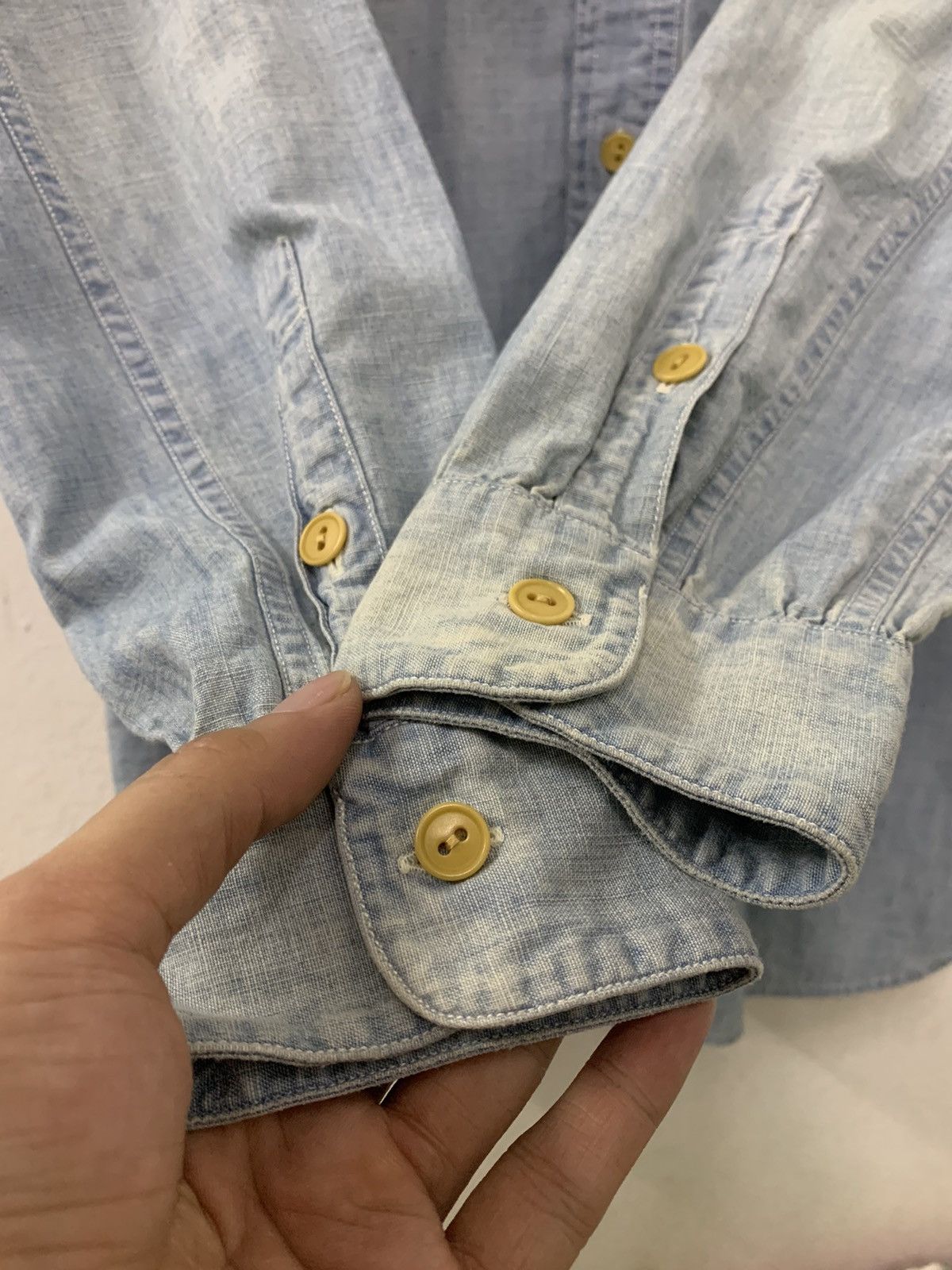 Ralph Lauren Ralph Lauren Workers Denim Shirt Size US M / EU 48-50 / 2 - 5 Thumbnail