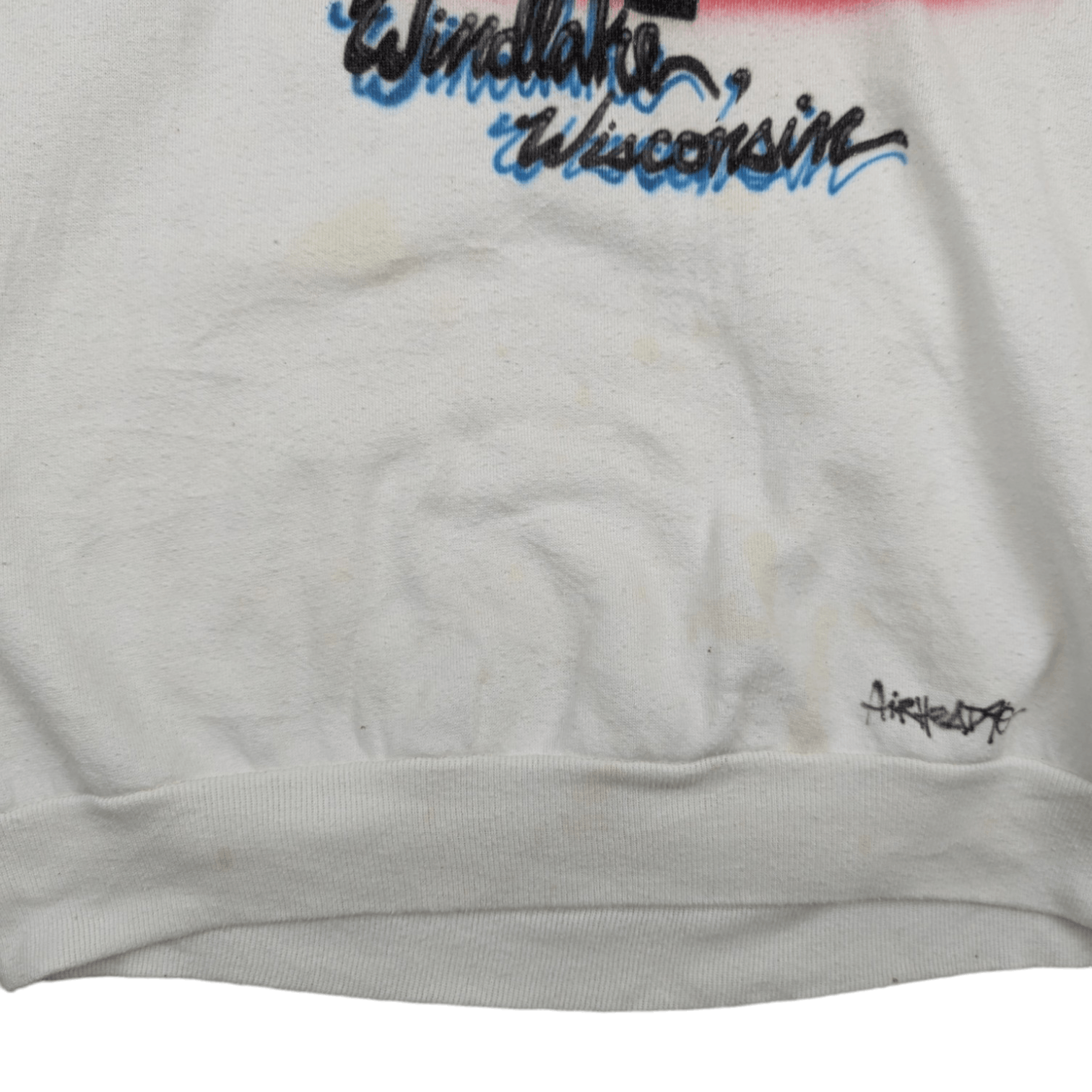 Jerzees Vintage 90's PAUL'S LANDING Restaurant Wind Lake Jumper Size US M / EU 48-50 / 2 - 8 Thumbnail