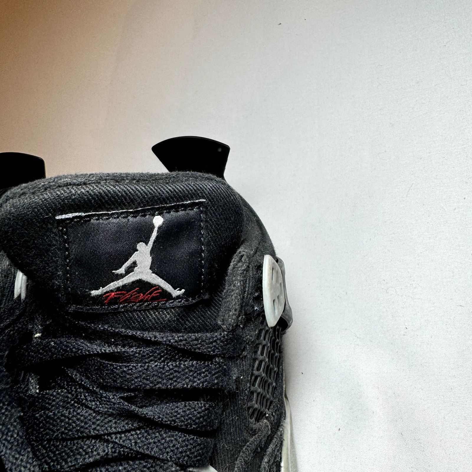 Jordan Brand × Nike Size 5.5 - Air Jordan 4 Retro SE GS Black Canvas Men's Shoes Size US 5.5 / EU 38 - 5 Thumbnail